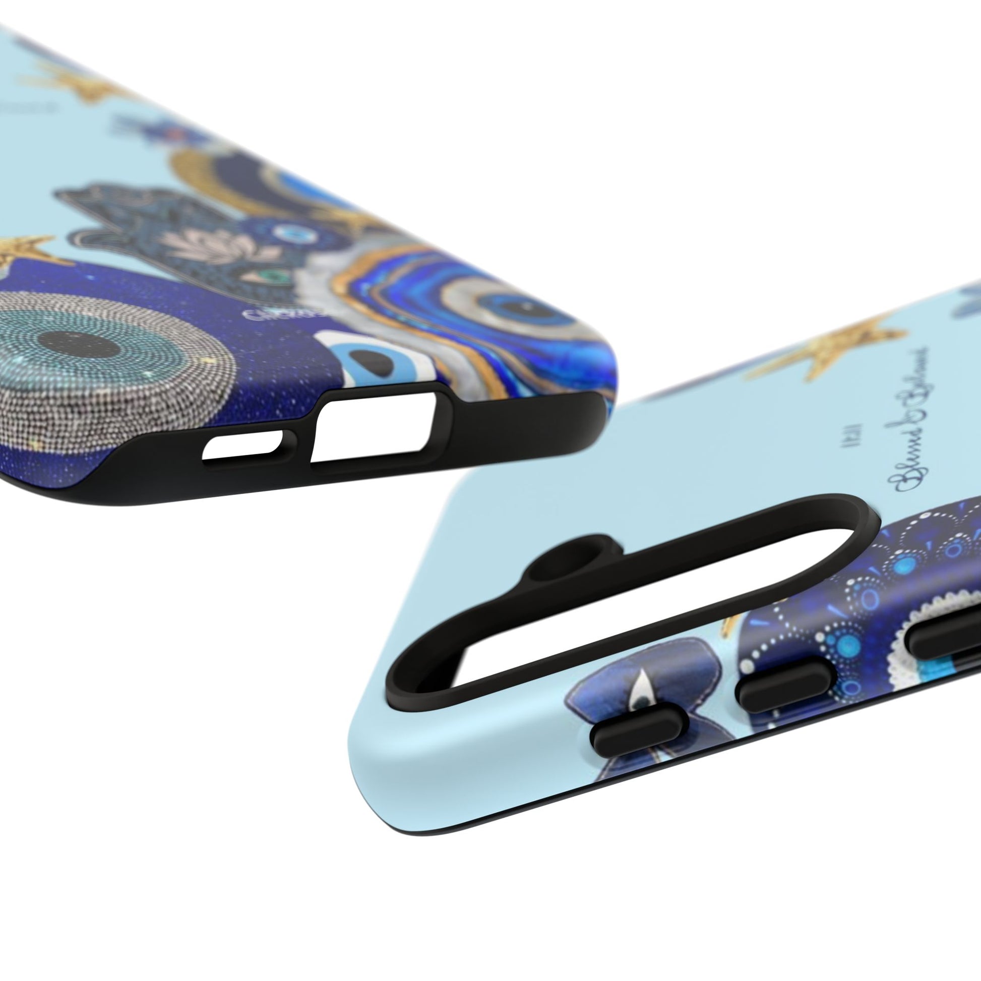 Hamsa Ocean-Inspired Tough Phone Case by