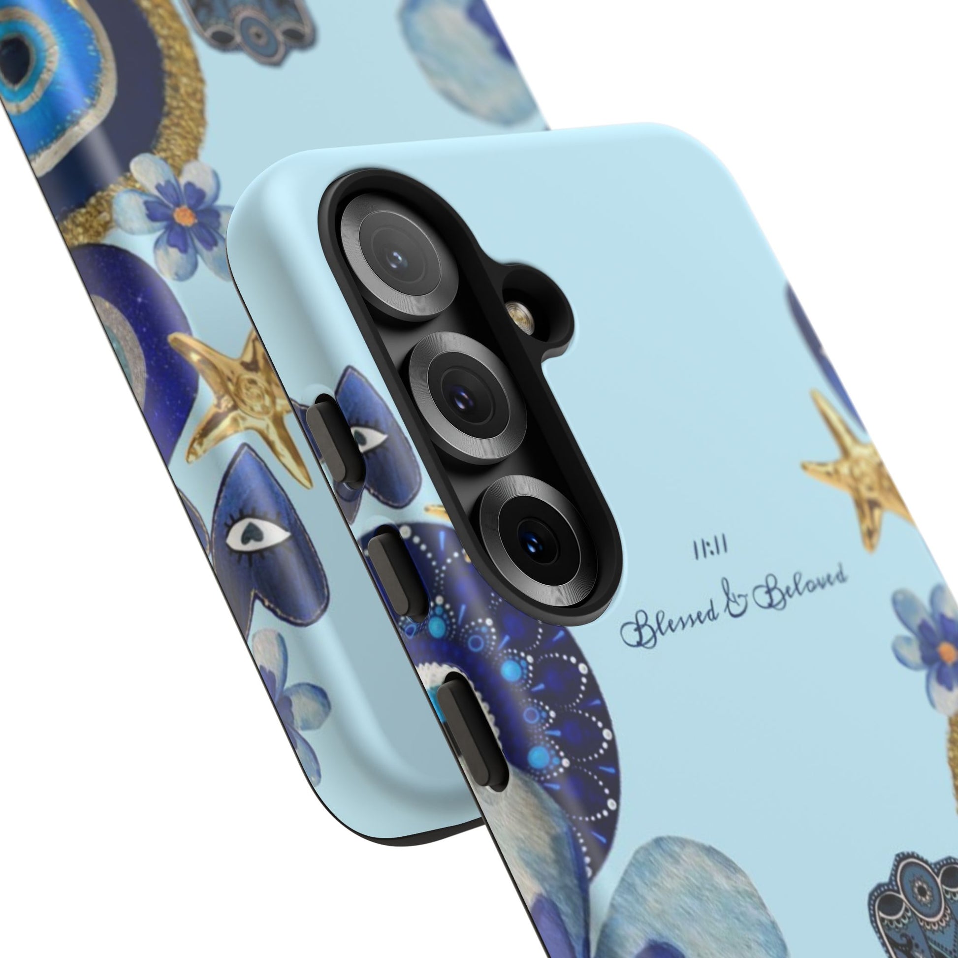 Hamsa Ocean-Inspired Tough Phone Case by