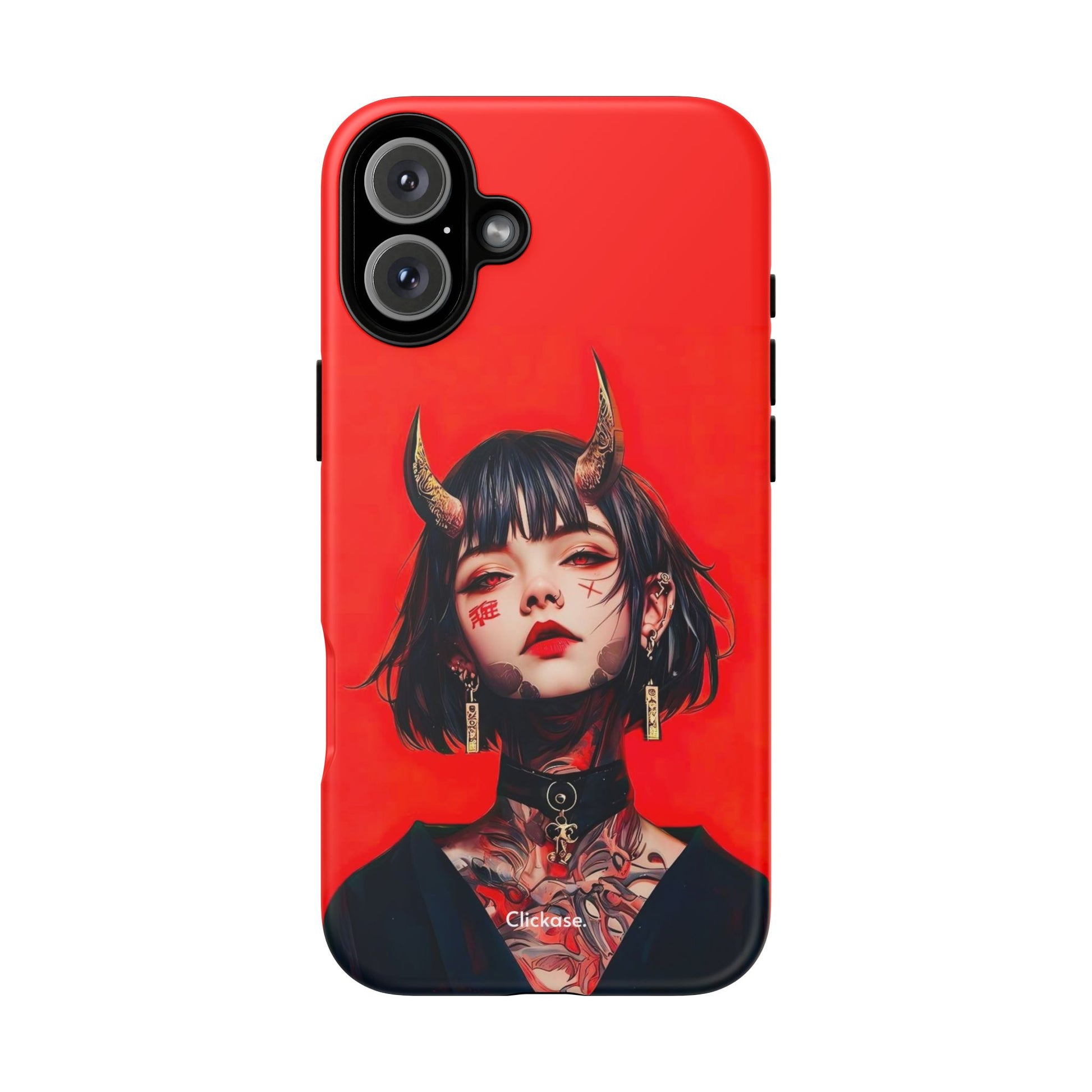 Stylish Phone Case with Edgy Design, Unique Phone Cover, Gothic Aesthetic Accessories, Trendy Cell Phone Case, Perfect Gift for Teens by