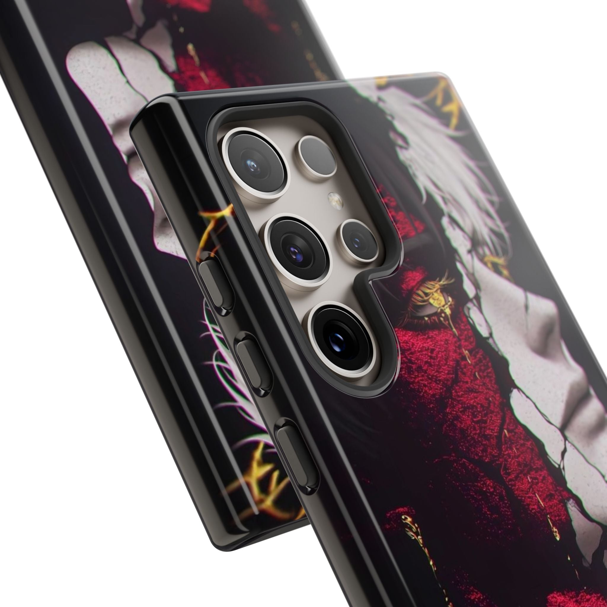 Duality Split Face Anime - Tough Phone Case by