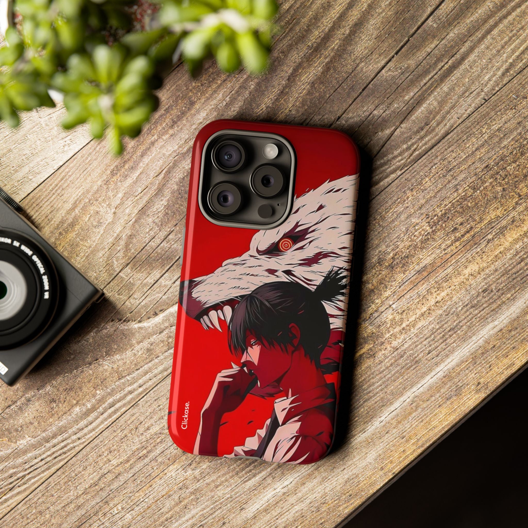 Samurai Wolf - Tough Phone Case by