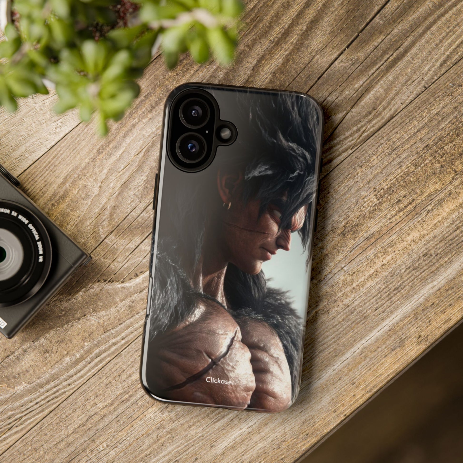 Broly Super Saiyan 4 Black – Berserker Edition Tough Phone Case by