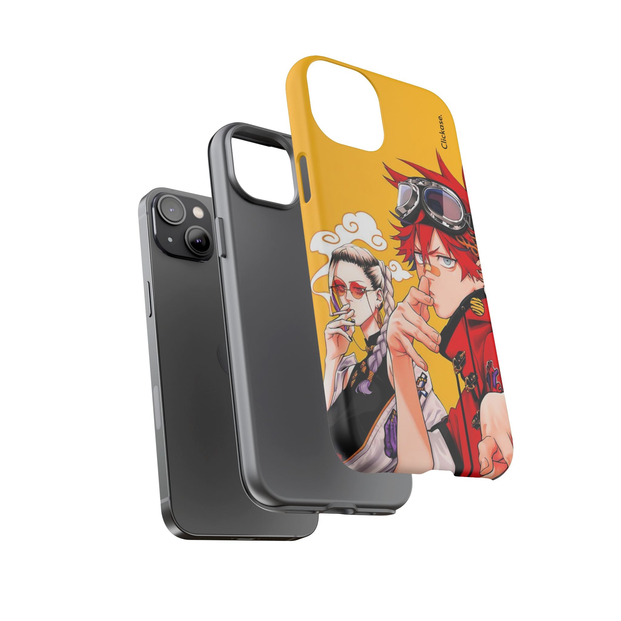 Alma & Tao Saotome - Gokurakugai Tough Phone Case by