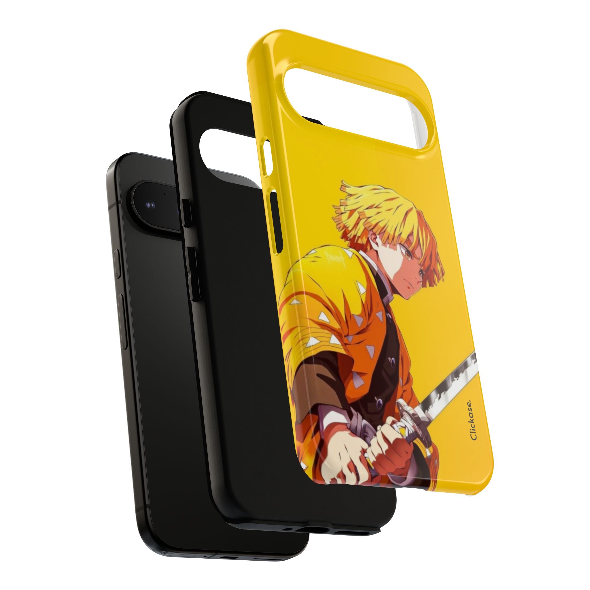 Zenitsu Agatsuma – Thunder Breathing Lightning Strike Tough Phone Case by