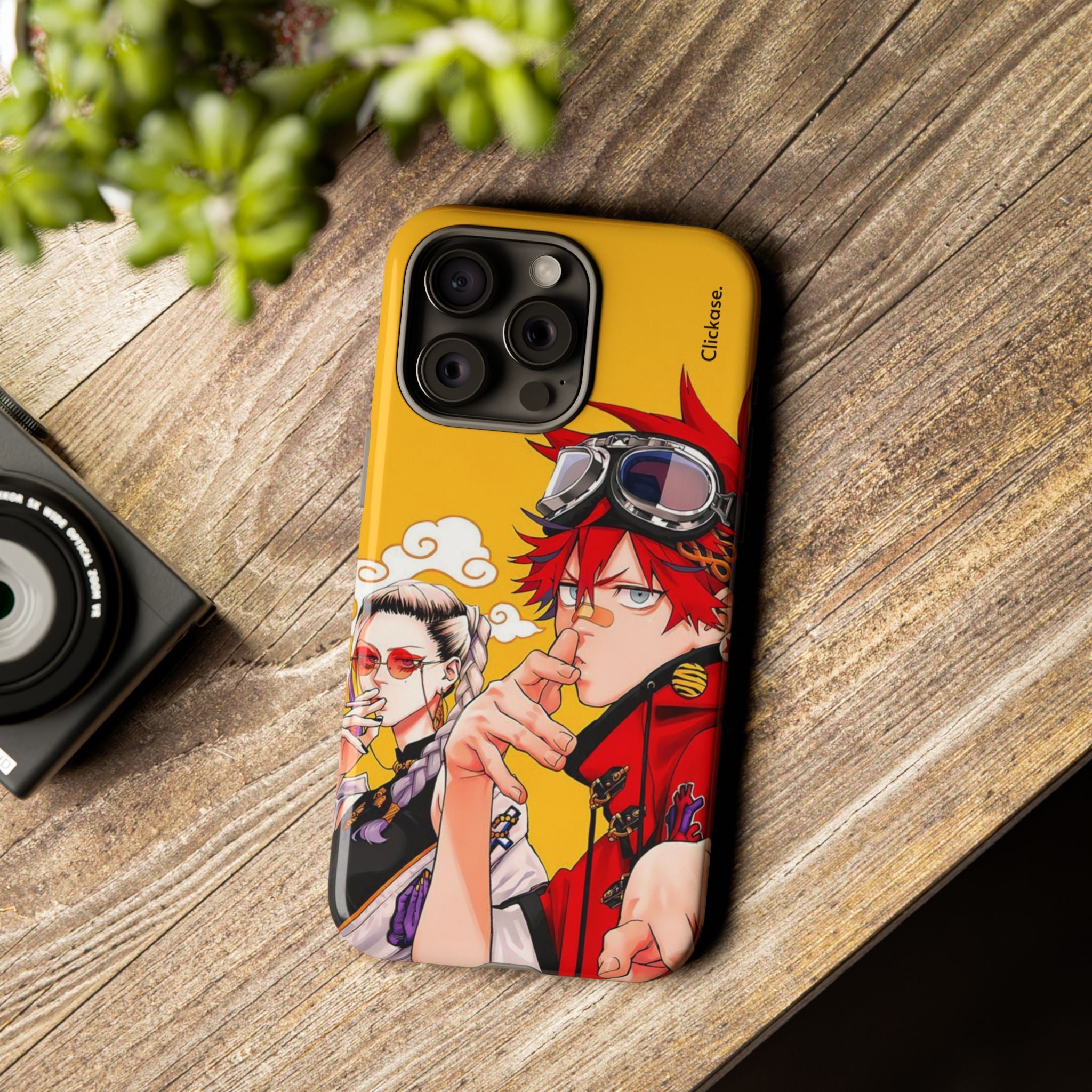 Alma & Tao Saotome - Gokurakugai Tough Phone Case by