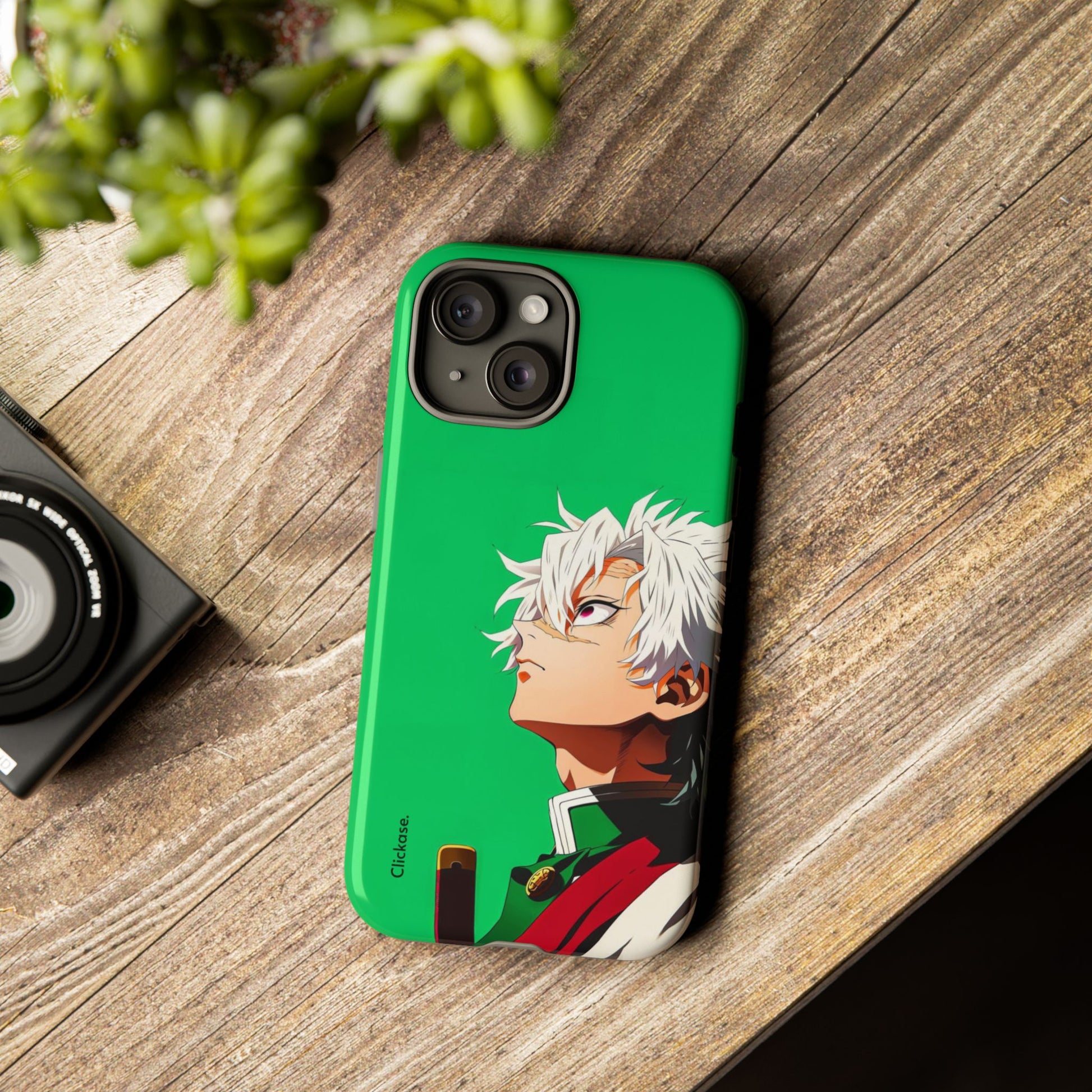 Sanemi Shinazugawa – Wind Hashira Fury Tough Phone Case by