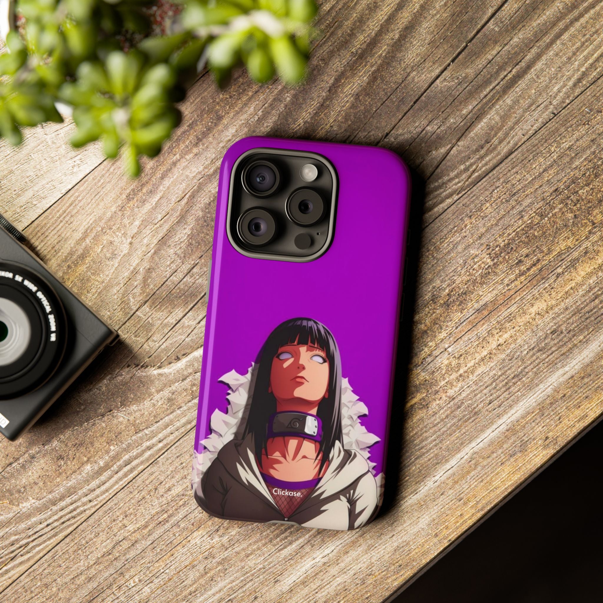 Hinata Hyuga - Naruto Tough Phone CasePhone CaseClickase®Hinata Hyuga - Naruto