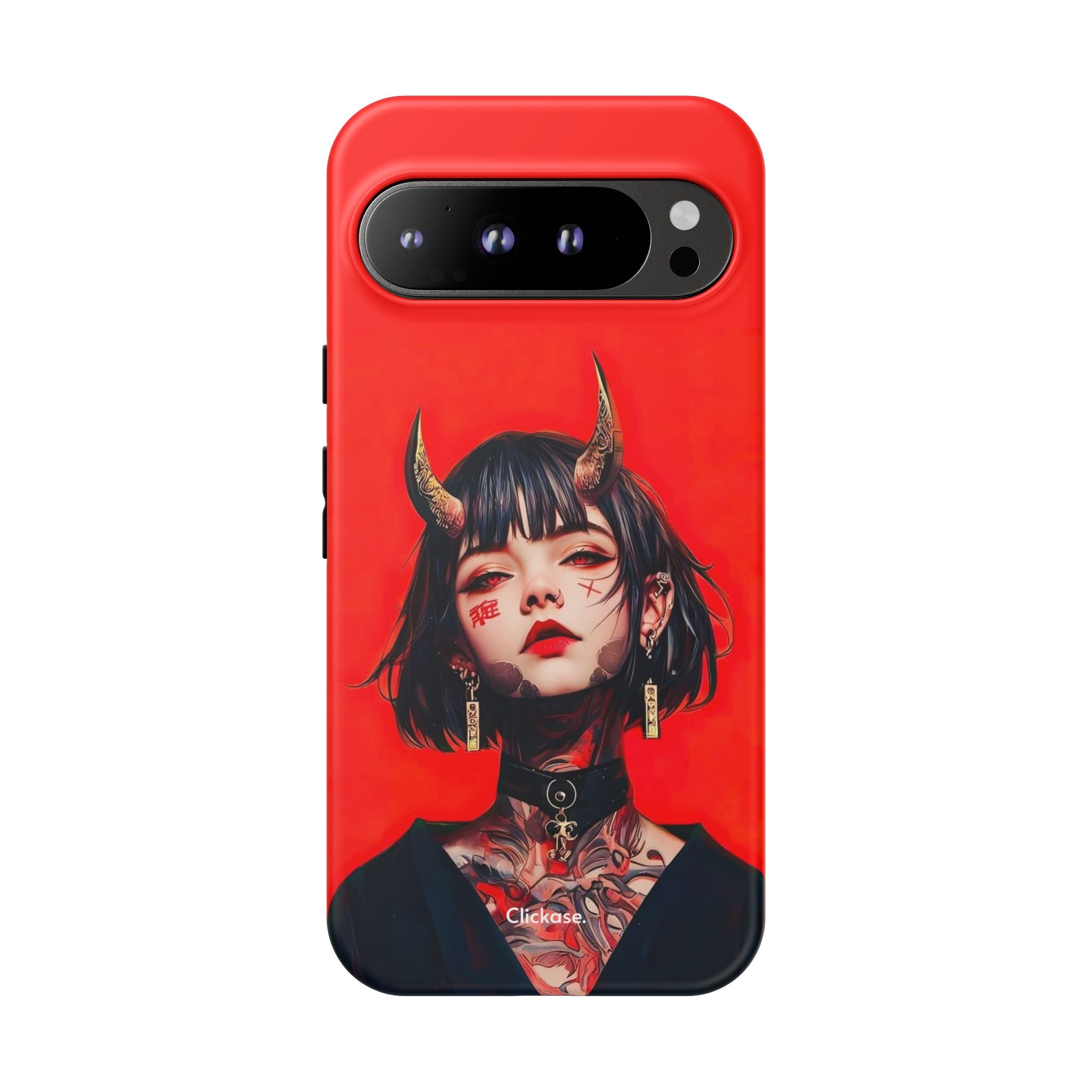 Stylish Phone Case with Edgy Design, Unique Phone Cover, Gothic Aesthetic Accessories, Trendy Cell Phone Case, Perfect Gift for Teens by