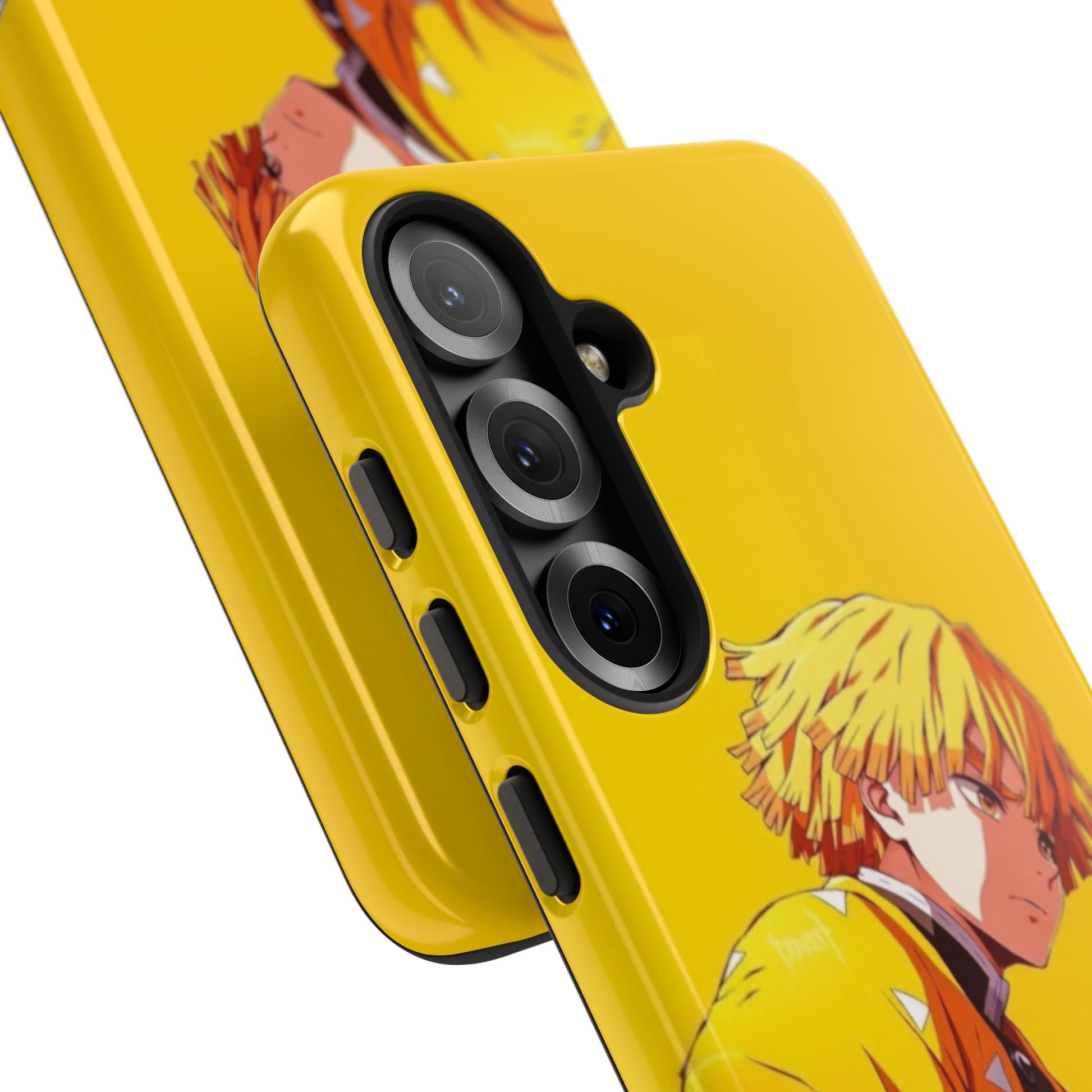 Zenitsu Agatsuma – Thunder Breathing Lightning Strike Tough Phone Case by