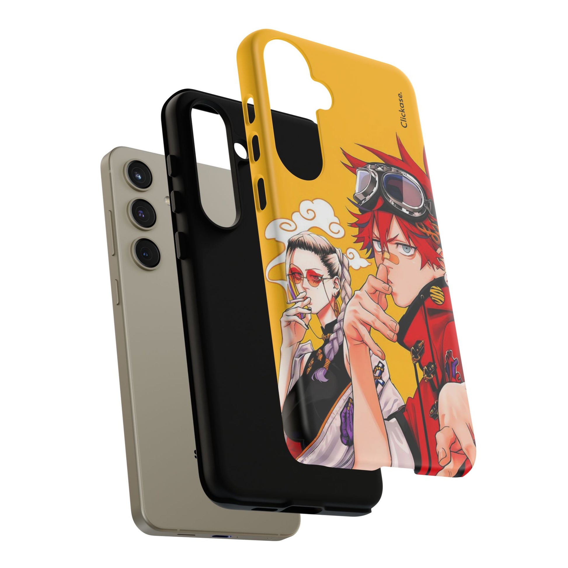 Alma & Tao Saotome - Gokurakugai Tough Phone Case by