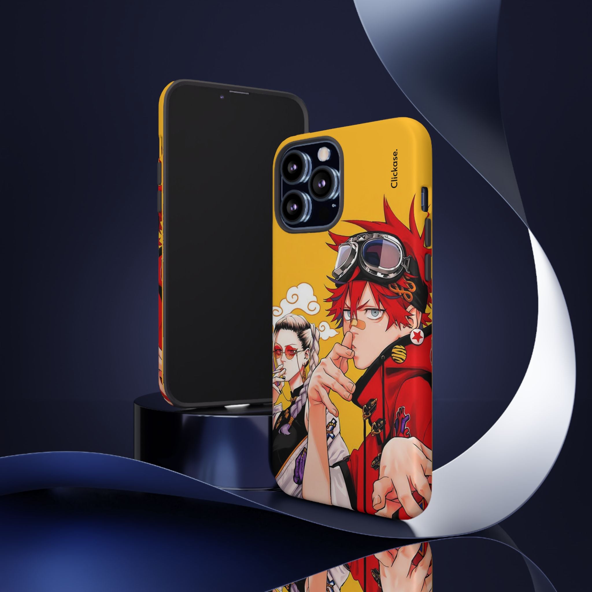 Alma & Tao Saotome - Gokurakugai Tough Phone Case by