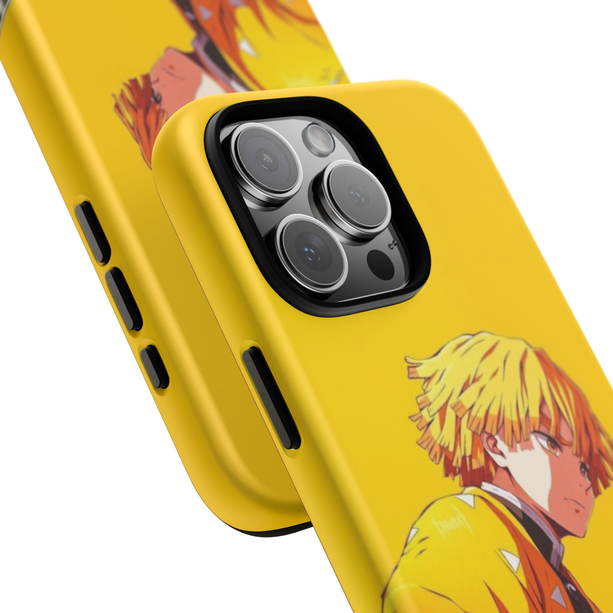 Zenitsu Agatsuma – Thunder Breathing Lightning Strike Tough Phone Case by