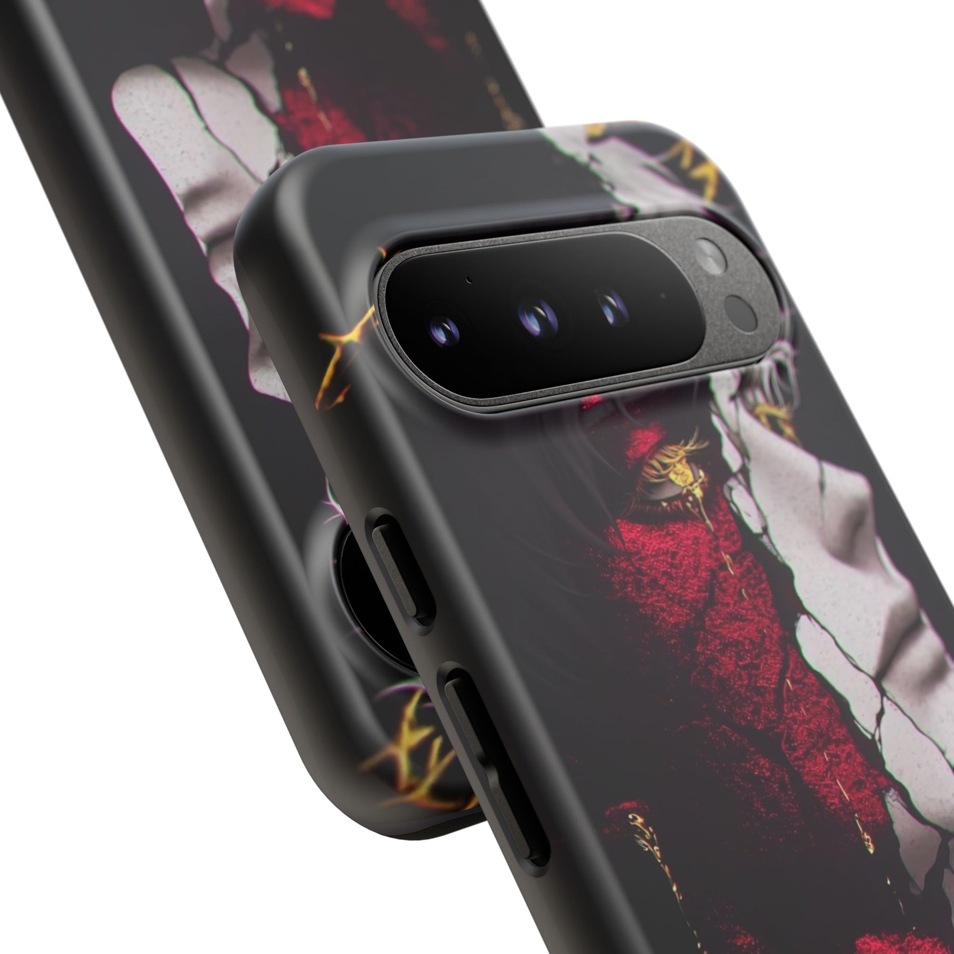 Duality Split Face Anime - Tough Phone Case by