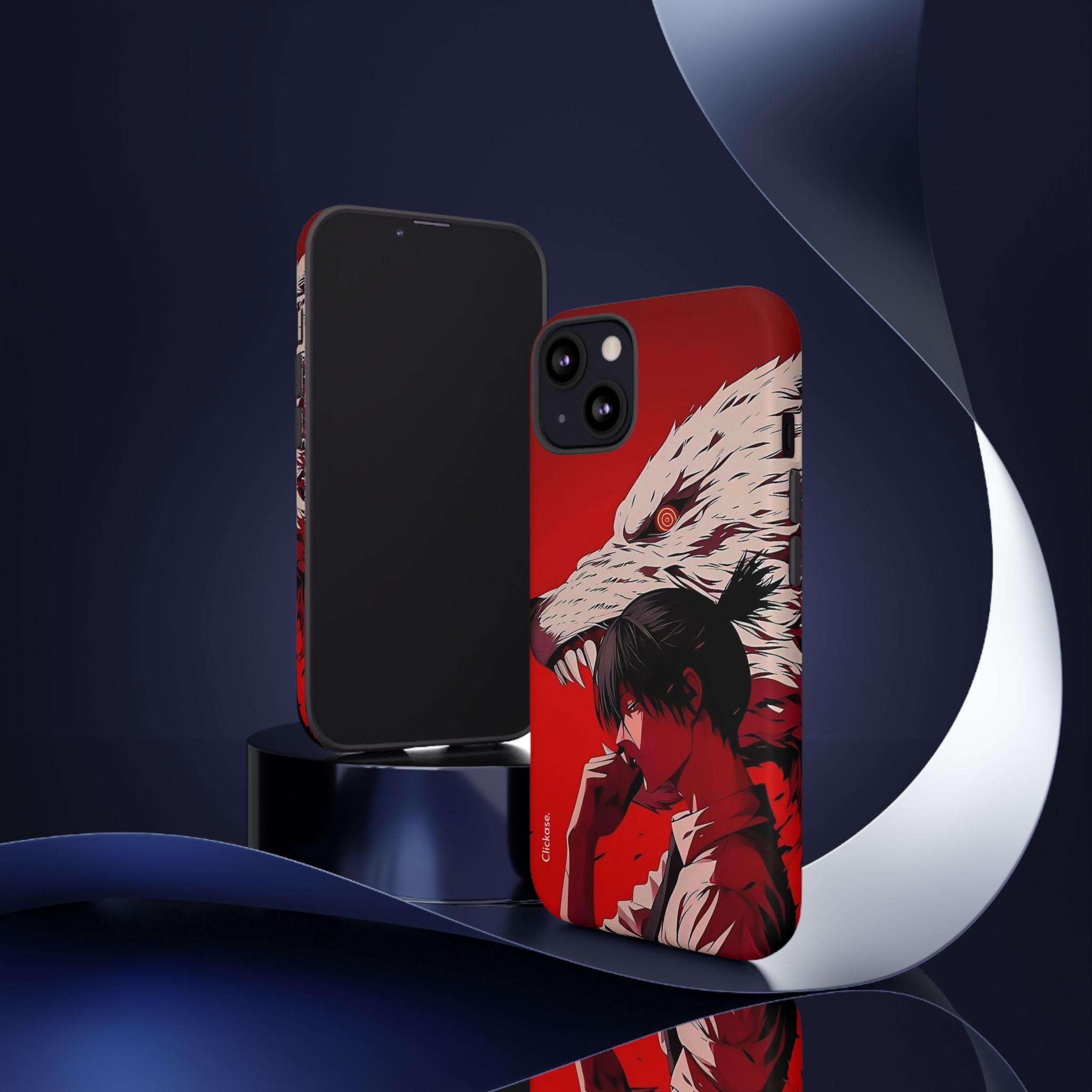 Samurai Wolf - Tough Phone Case by