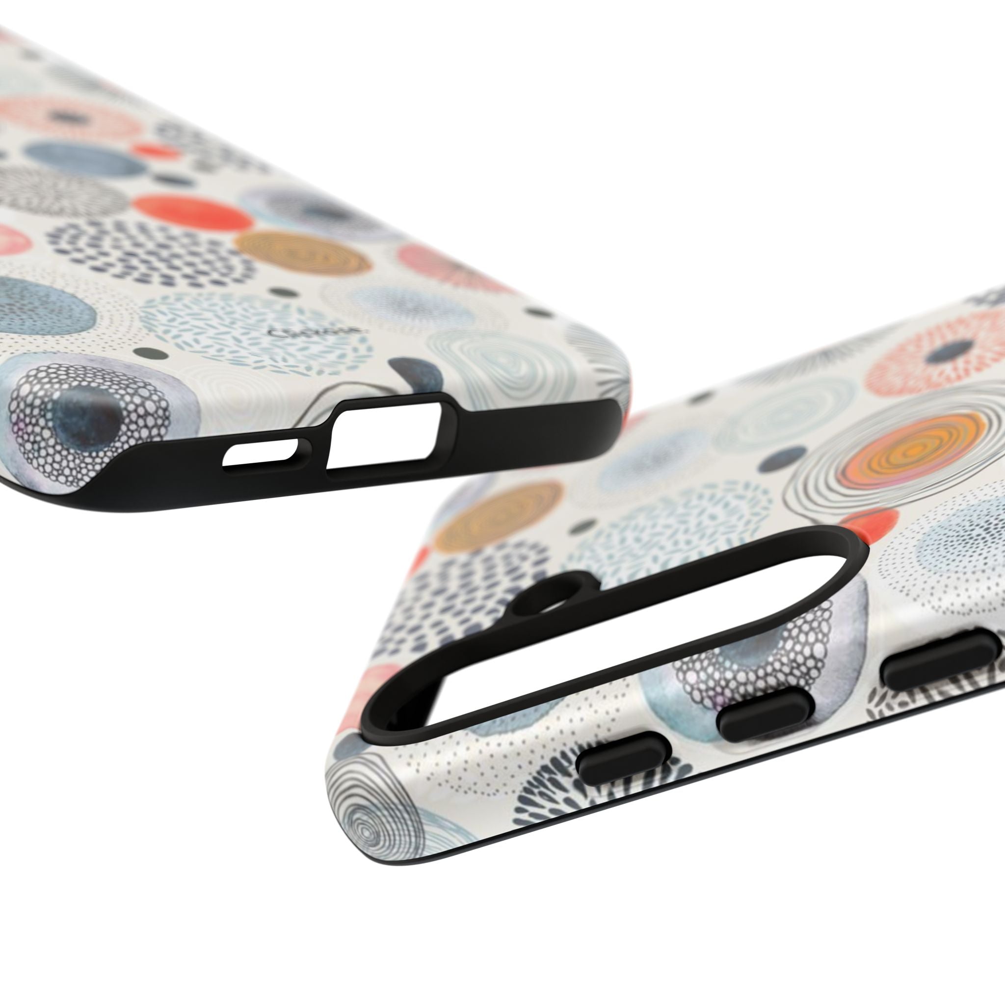 Colorful Abstract Tough Phone Case by