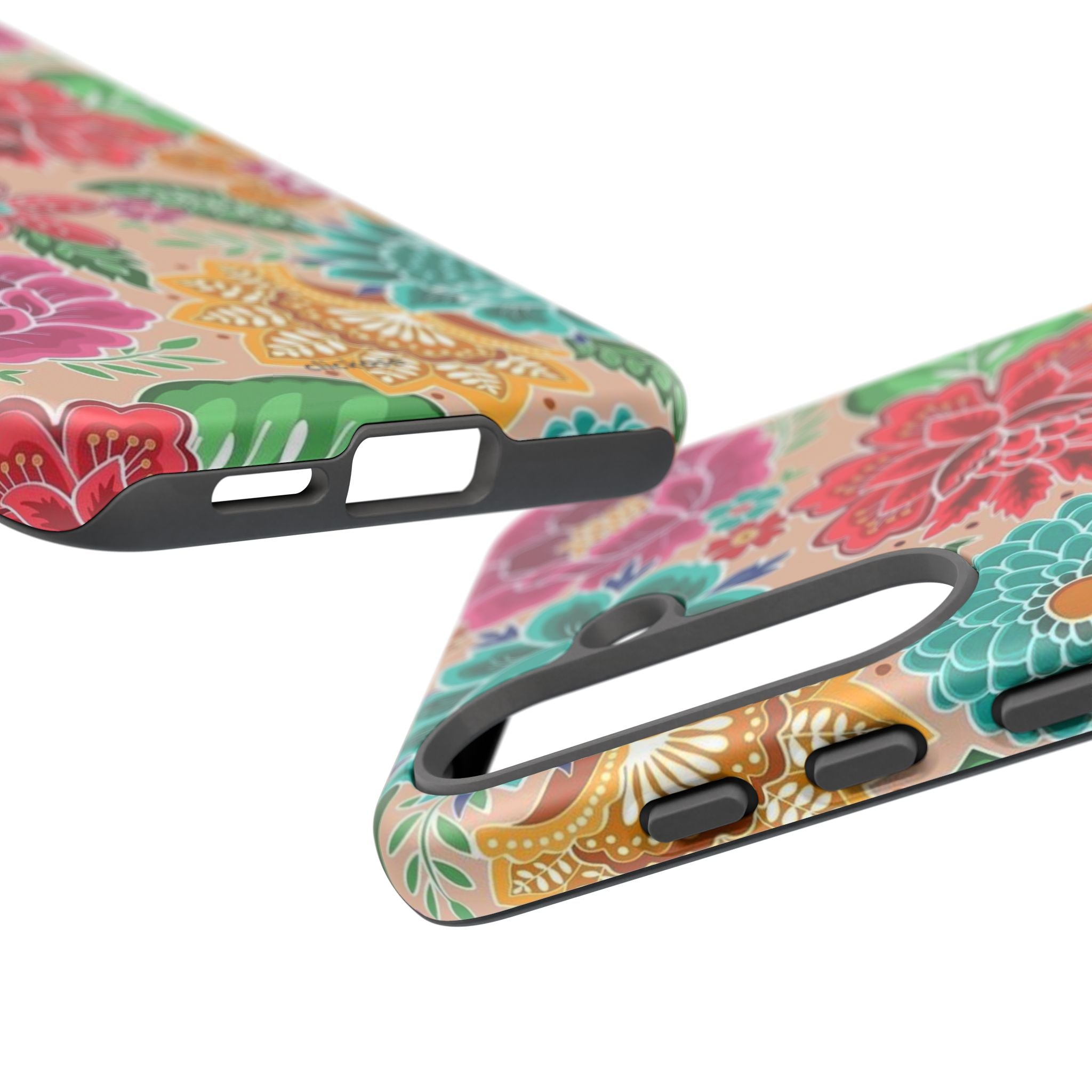 Cute Floral Design Tough Phone Case by
