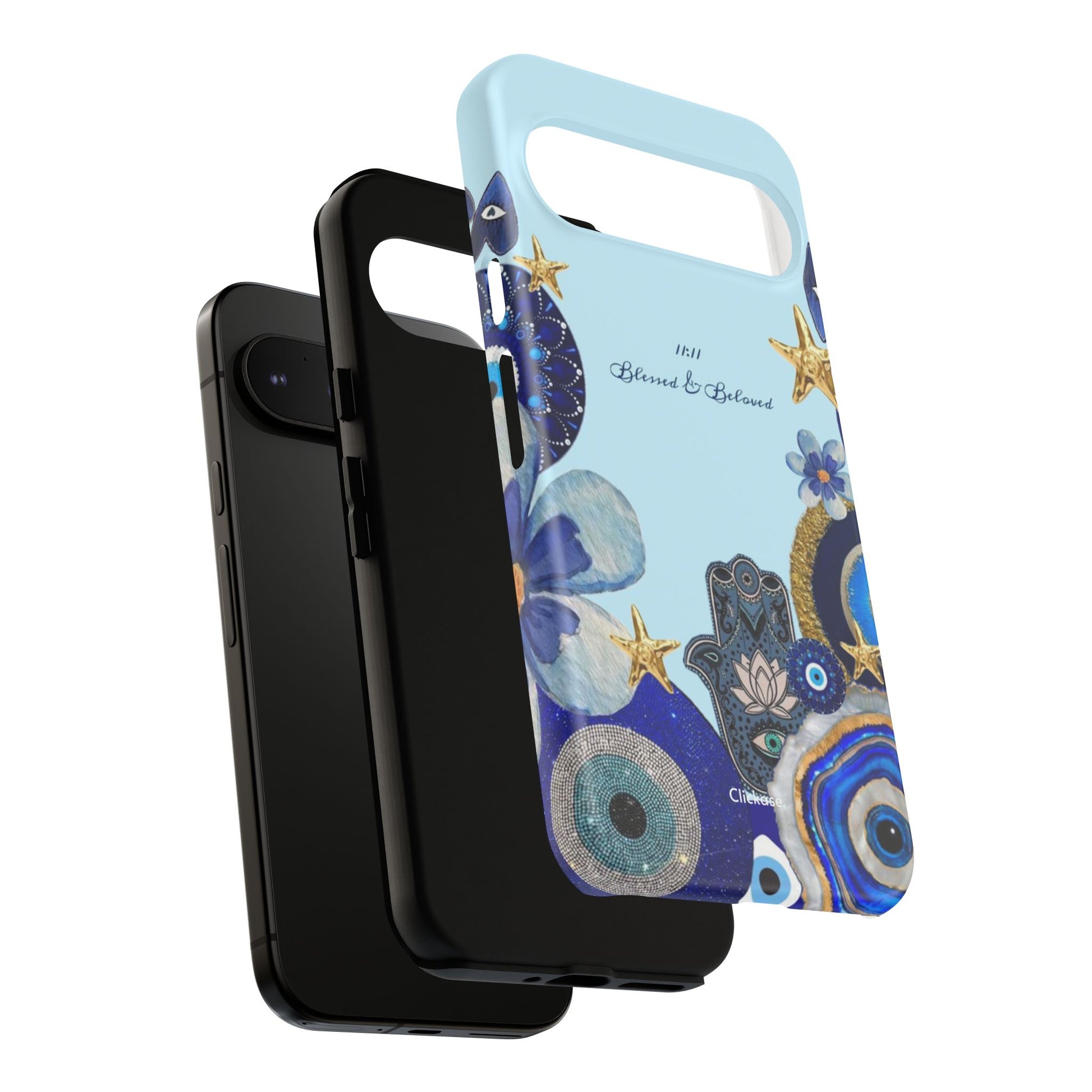 Hamsa Ocean-Inspired Tough Phone Case by