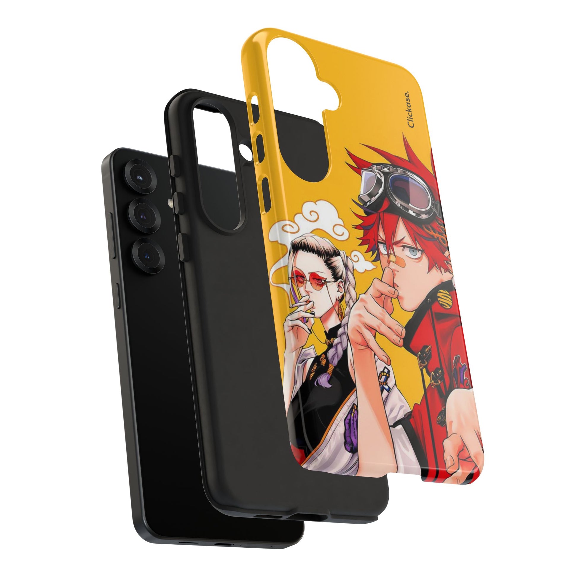 Alma & Tao Saotome - Gokurakugai Tough Phone Case by