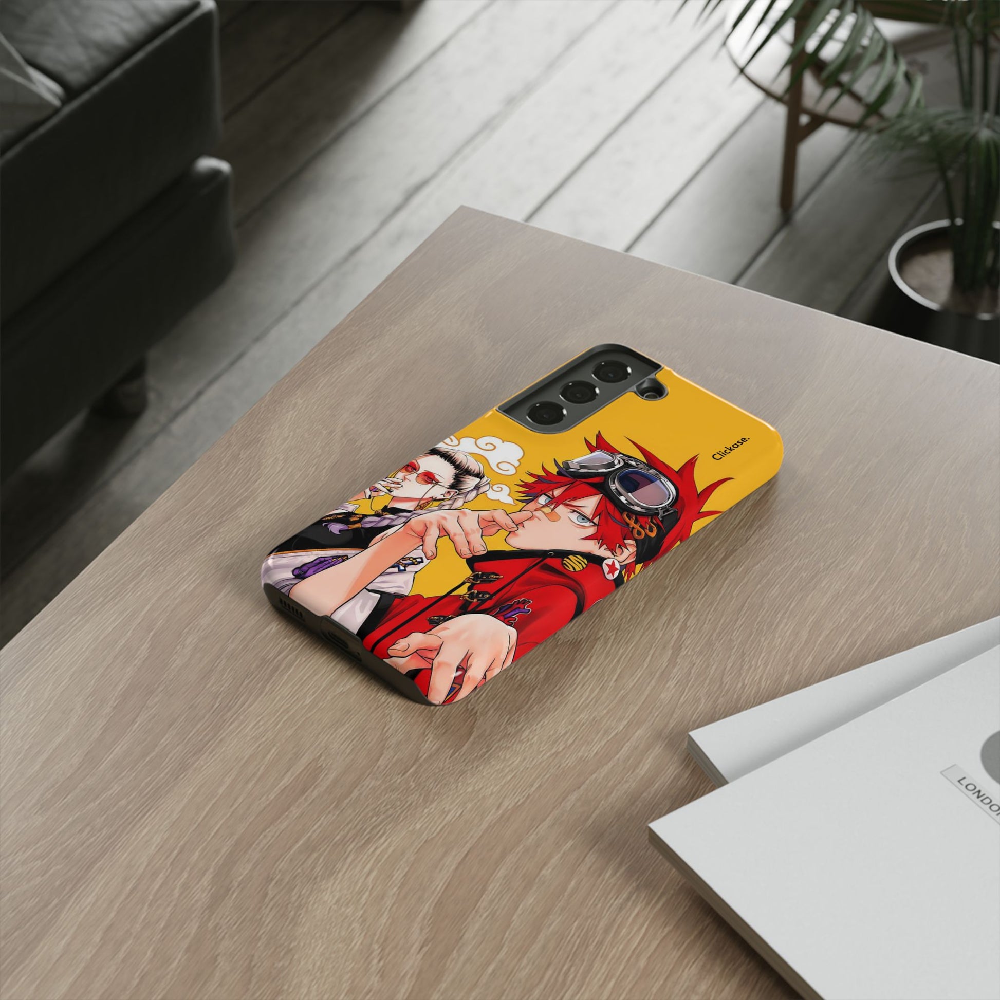 Alma & Tao Saotome - Gokurakugai Tough Phone Case by