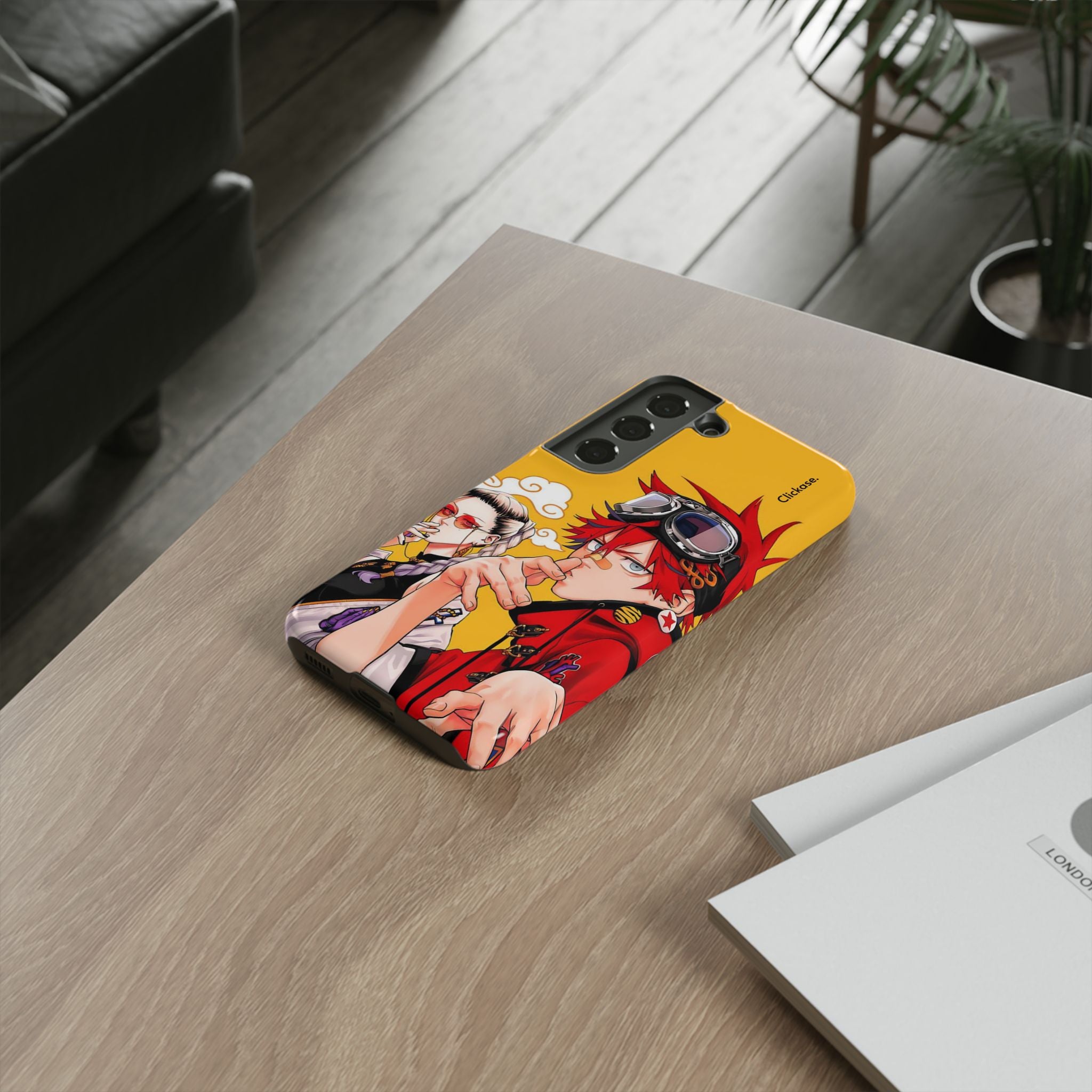 Alma & Tao Saotome - Gokurakugai Tough Phone Case by