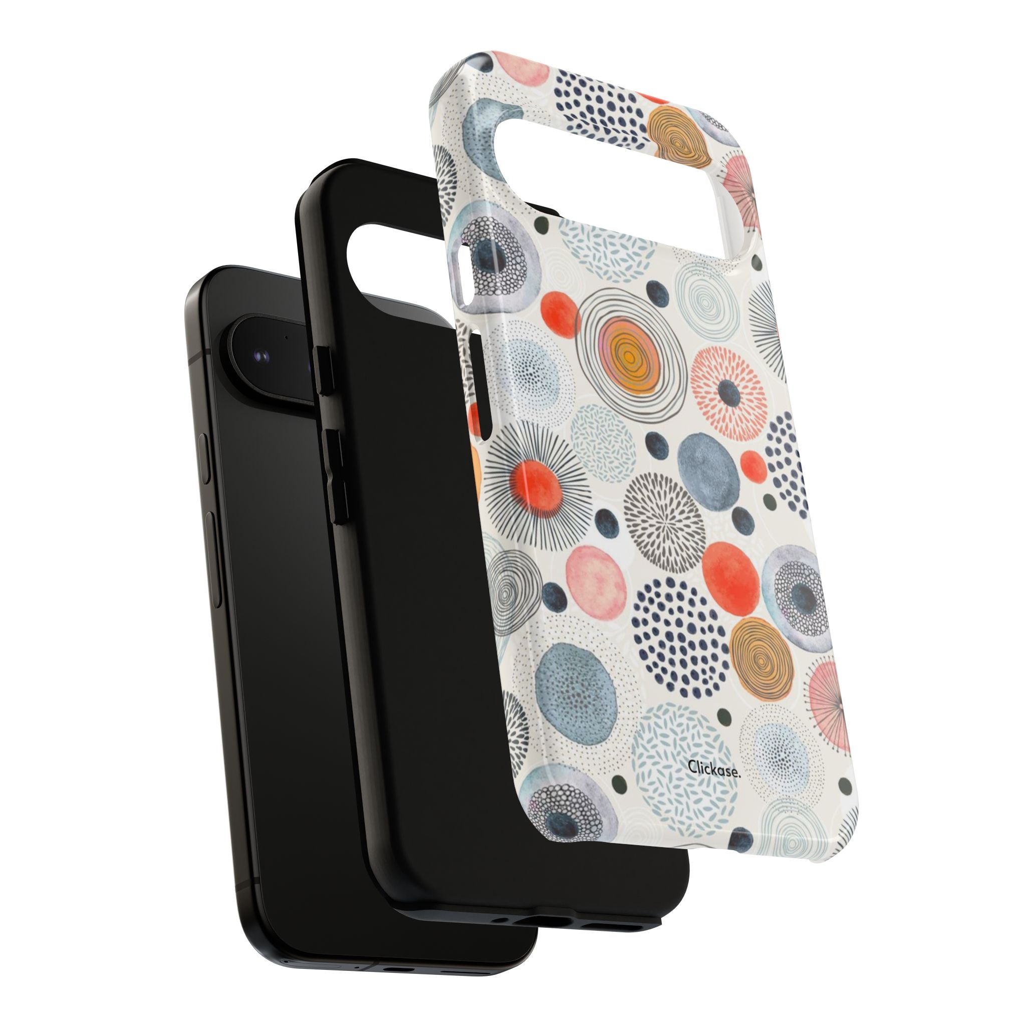 Colorful Abstract Tough Phone Case by
