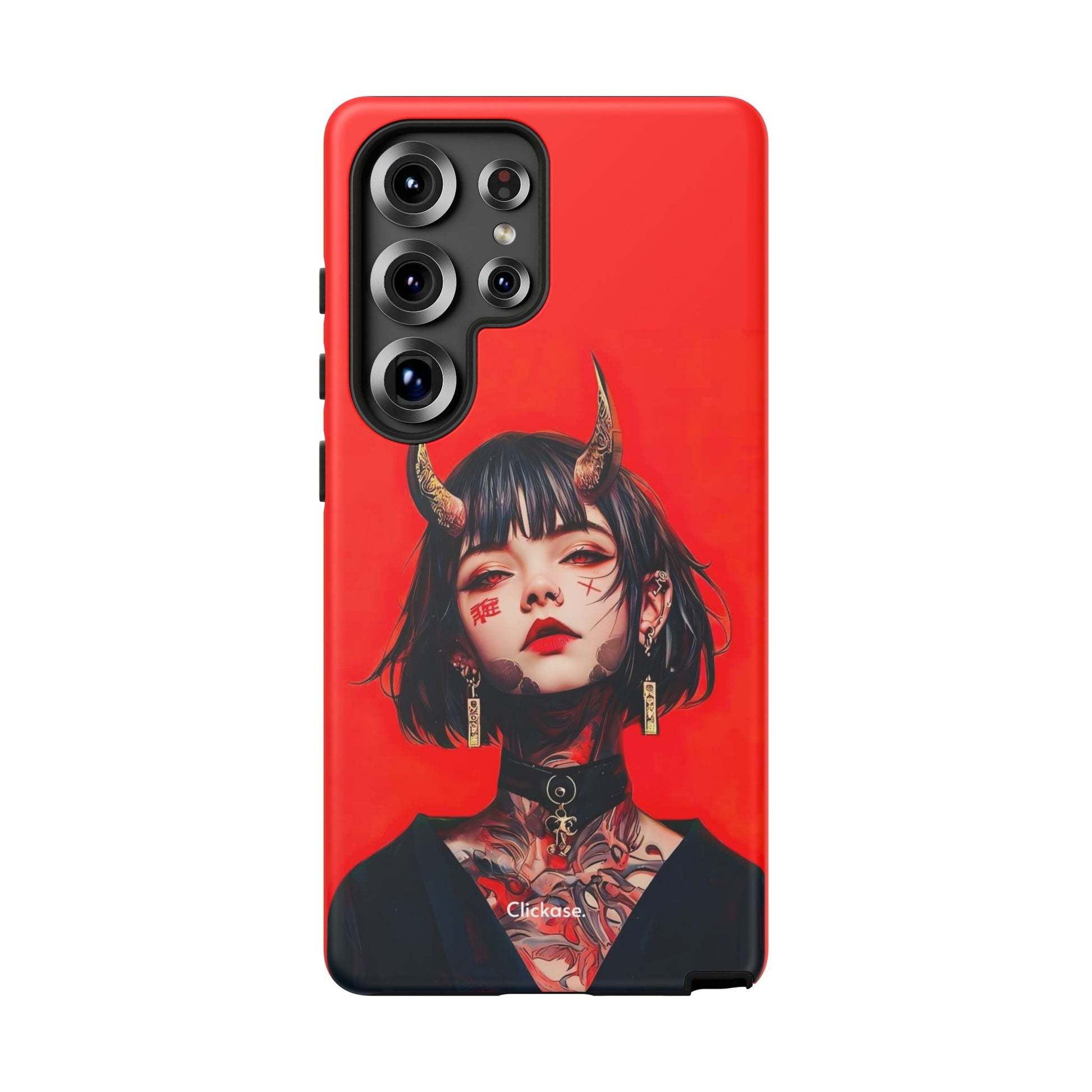 Stylish Phone Case with Edgy Design, Unique Phone Cover, Gothic Aesthetic Accessories, Trendy Cell Phone Case, Perfect Gift for Teens by