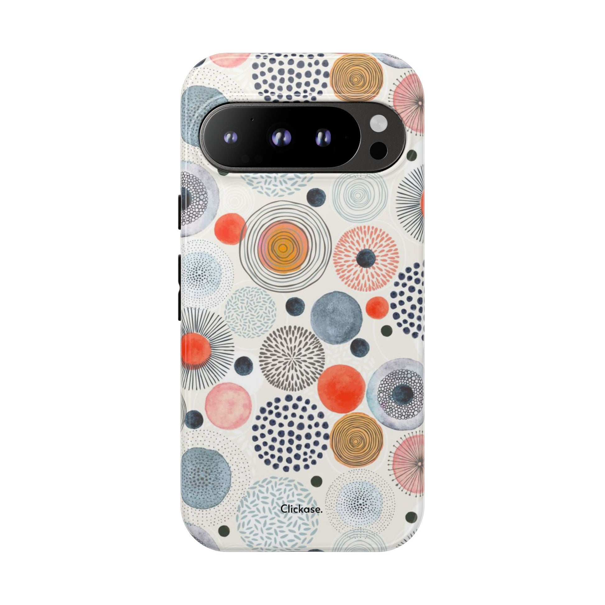 Colorful Abstract Tough Phone Case by