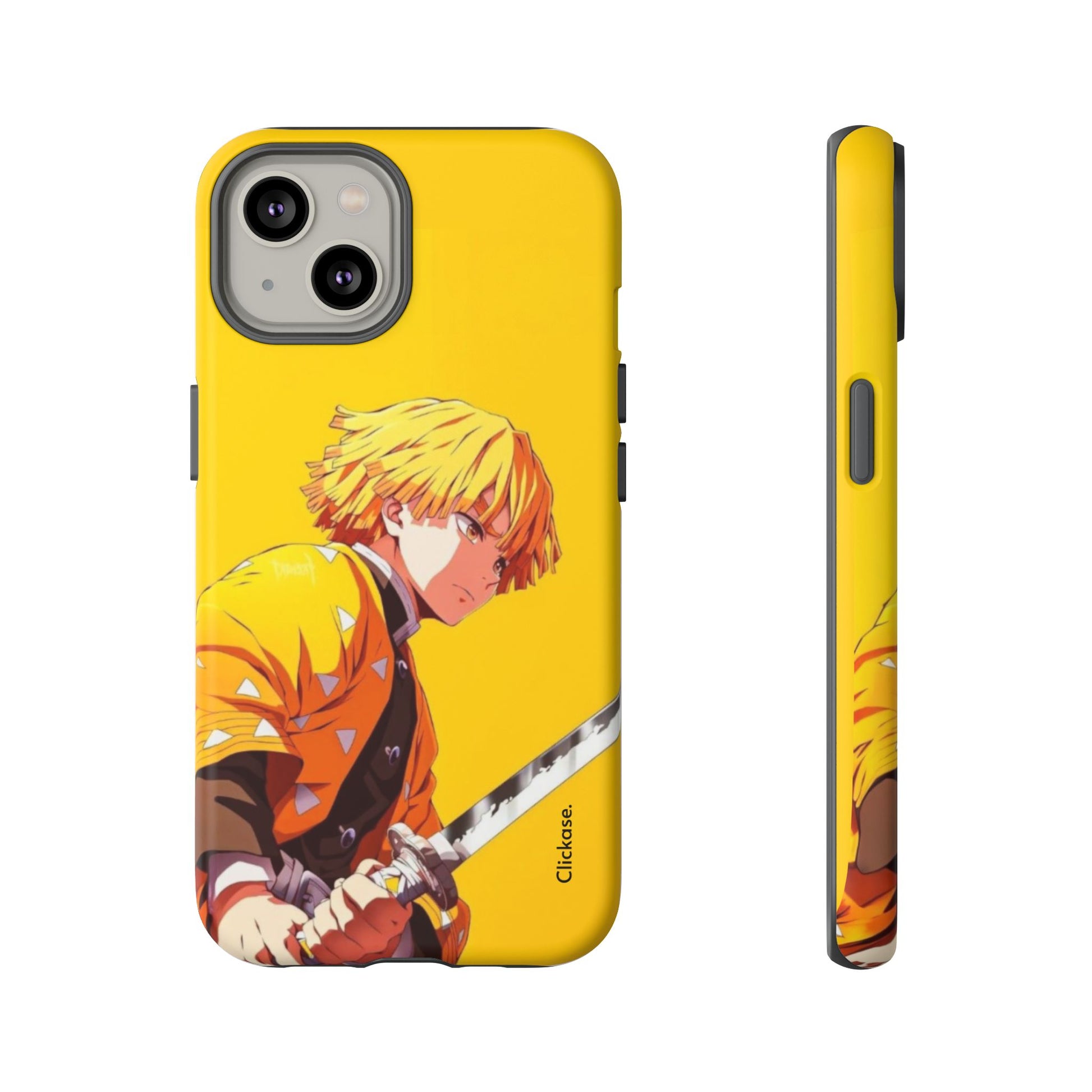 Zenitsu Agatsuma – Thunder Breathing Lightning Strike Tough Phone Case by