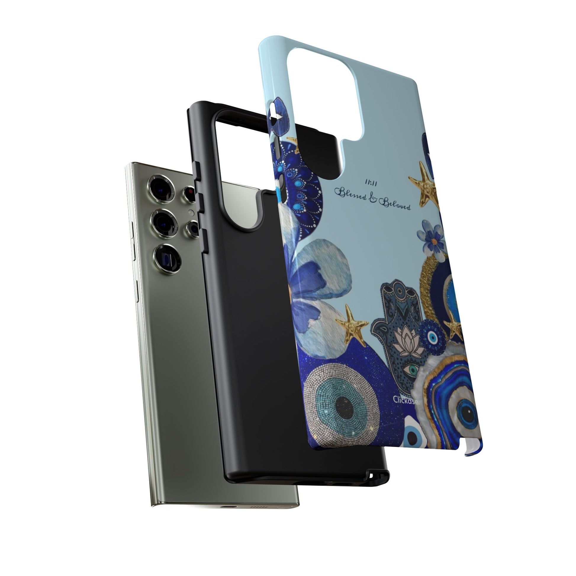 Hamsa Ocean-Inspired Tough Phone Case by