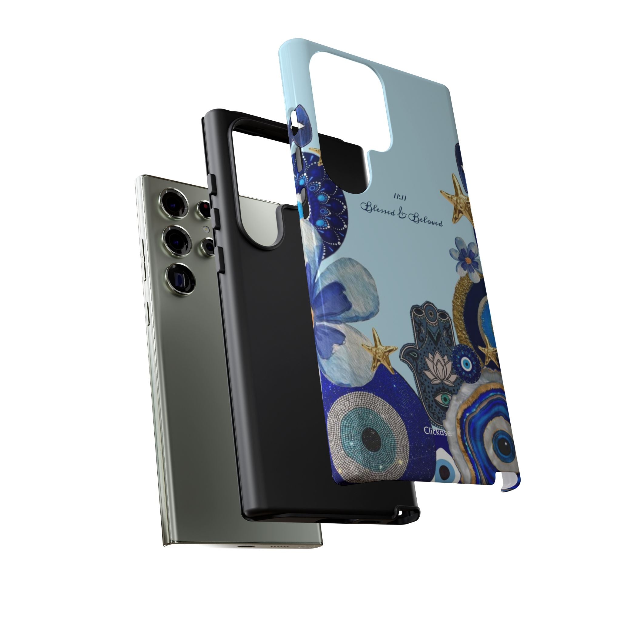 Hamsa Ocean-Inspired Tough Phone Case by