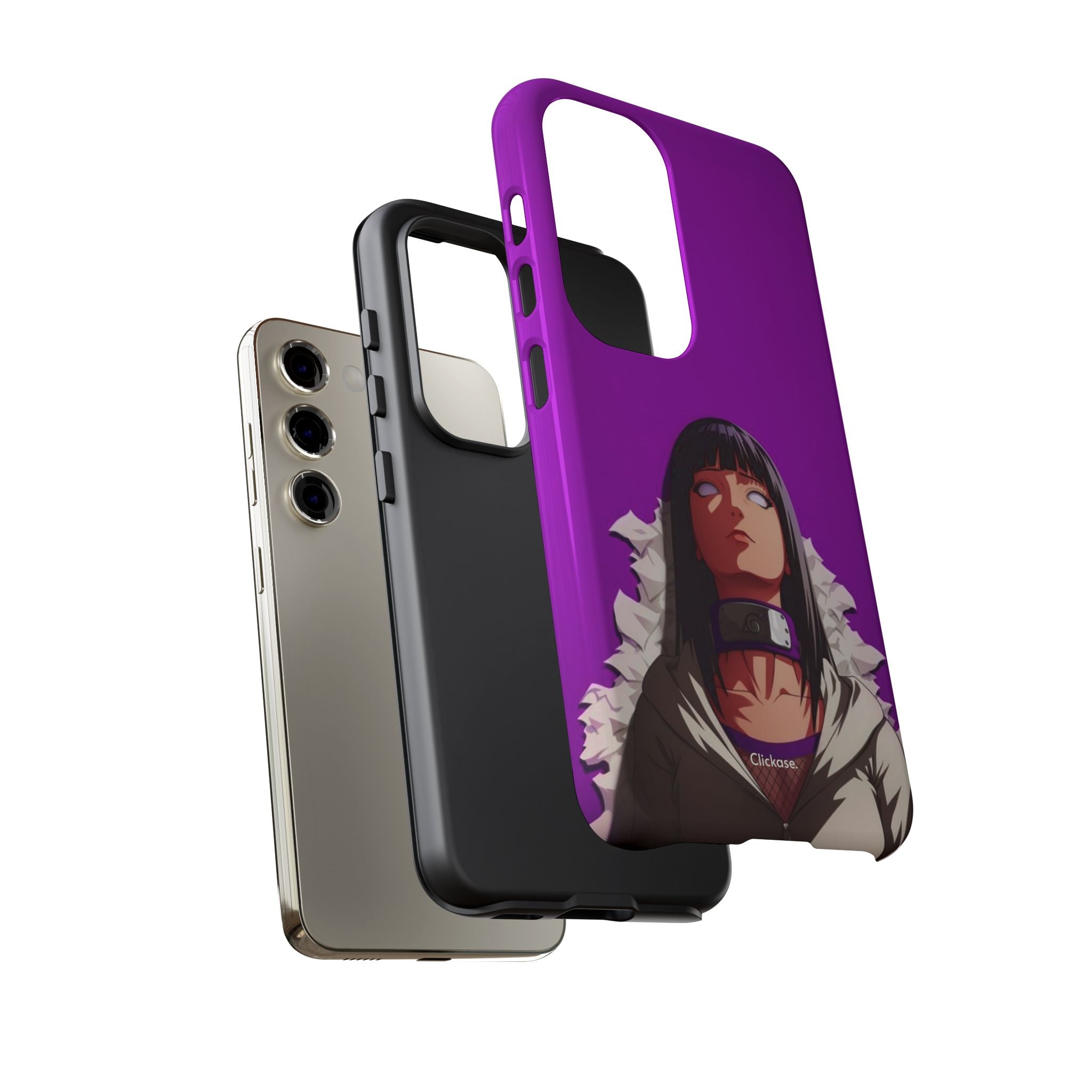 Hinata Hyuga - Naruto Tough Phone CasePhone CaseClickase®Hinata Hyuga - Naruto