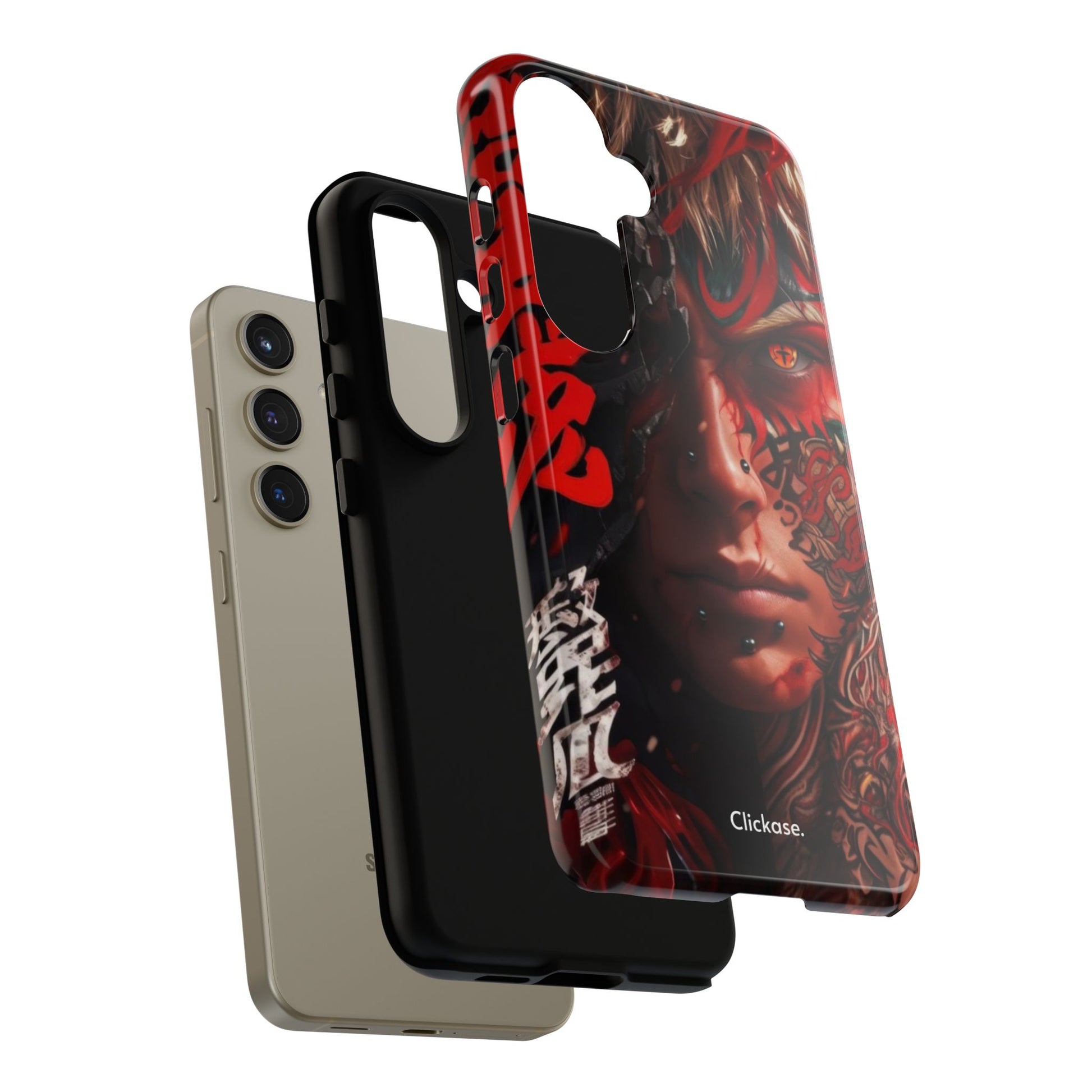 Evil Eye Anime - Tough Phone Case by