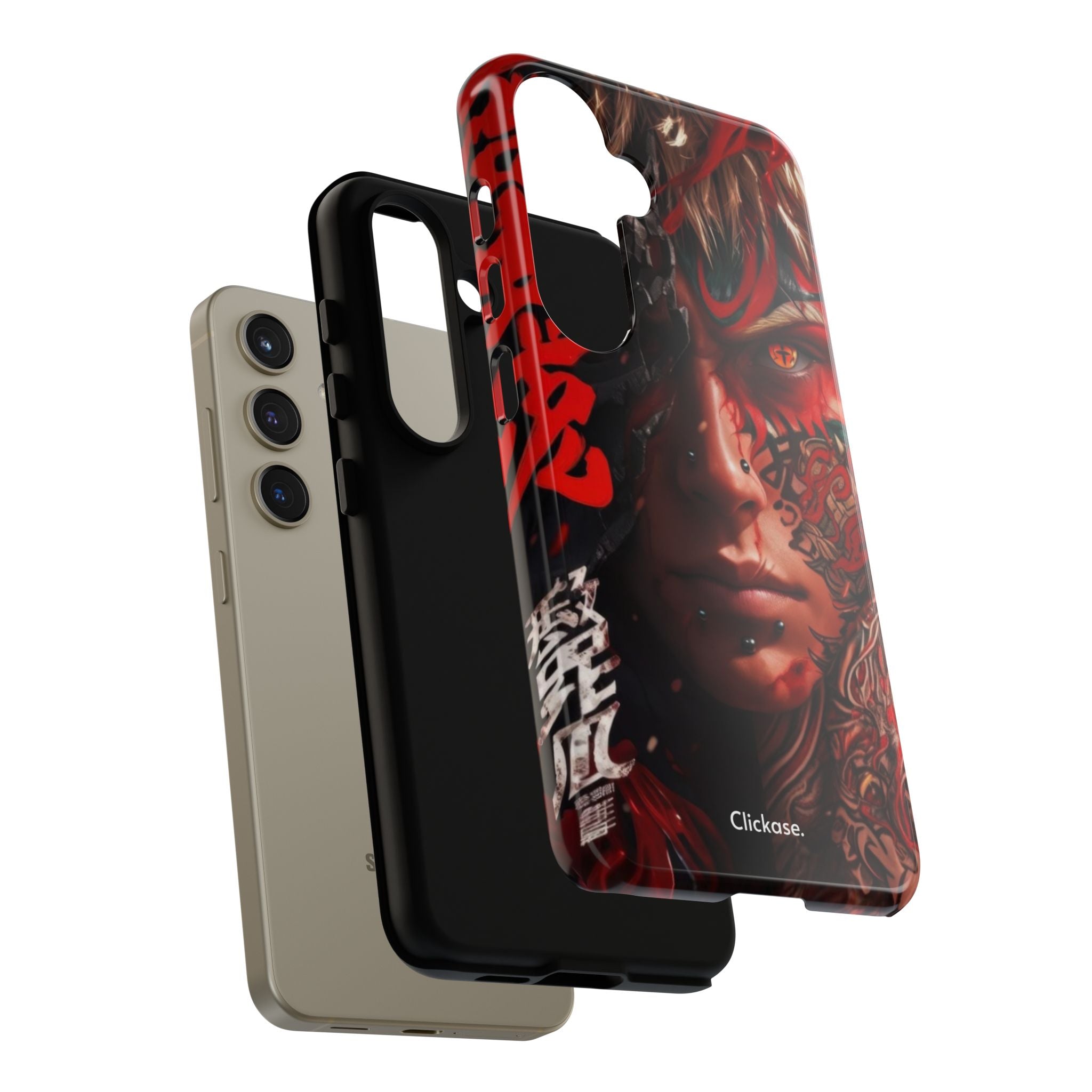 Evil Eye Anime - Tough Phone Case by