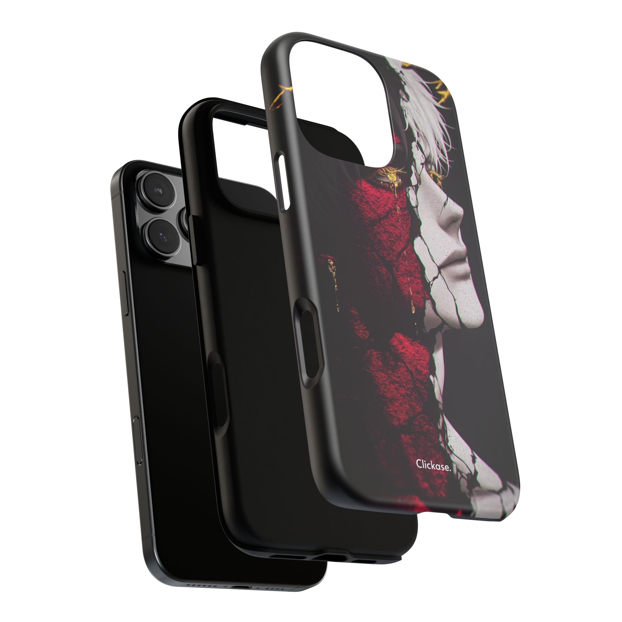 Duality Split Face Anime - Tough Phone Case by