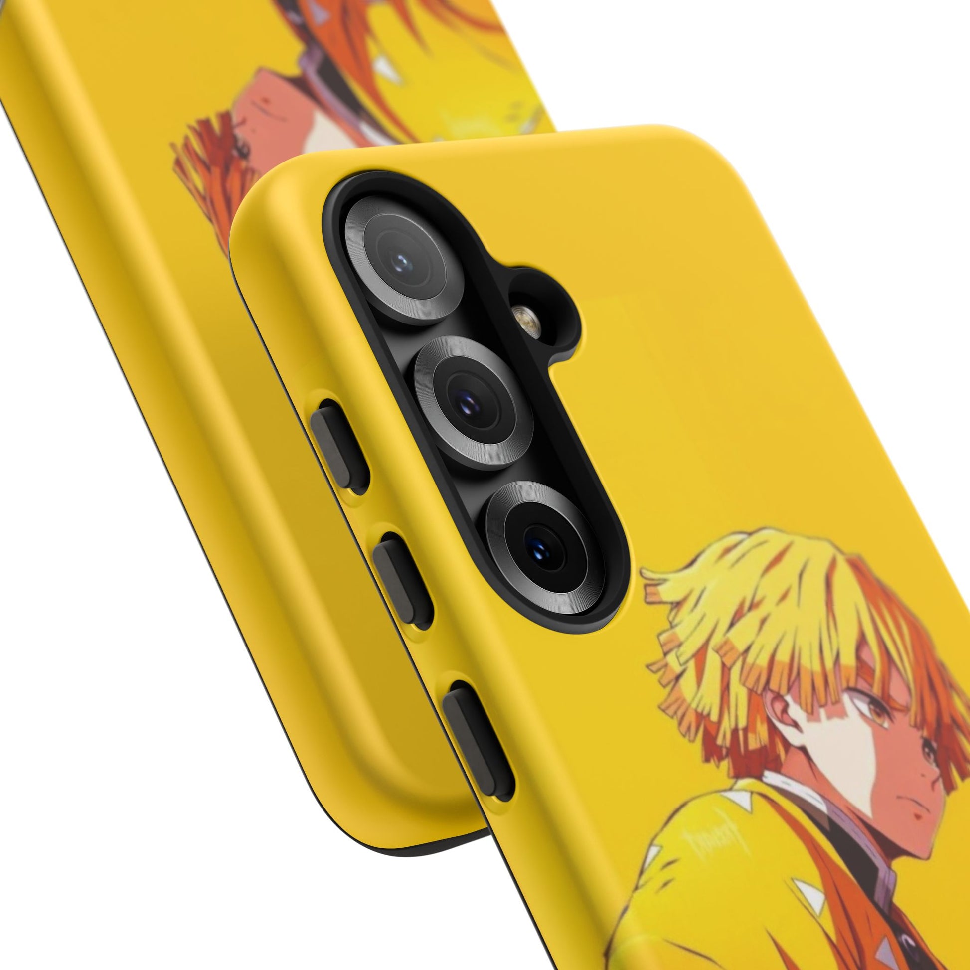 Zenitsu Agatsuma – Thunder Breathing Lightning Strike Tough Phone Case by