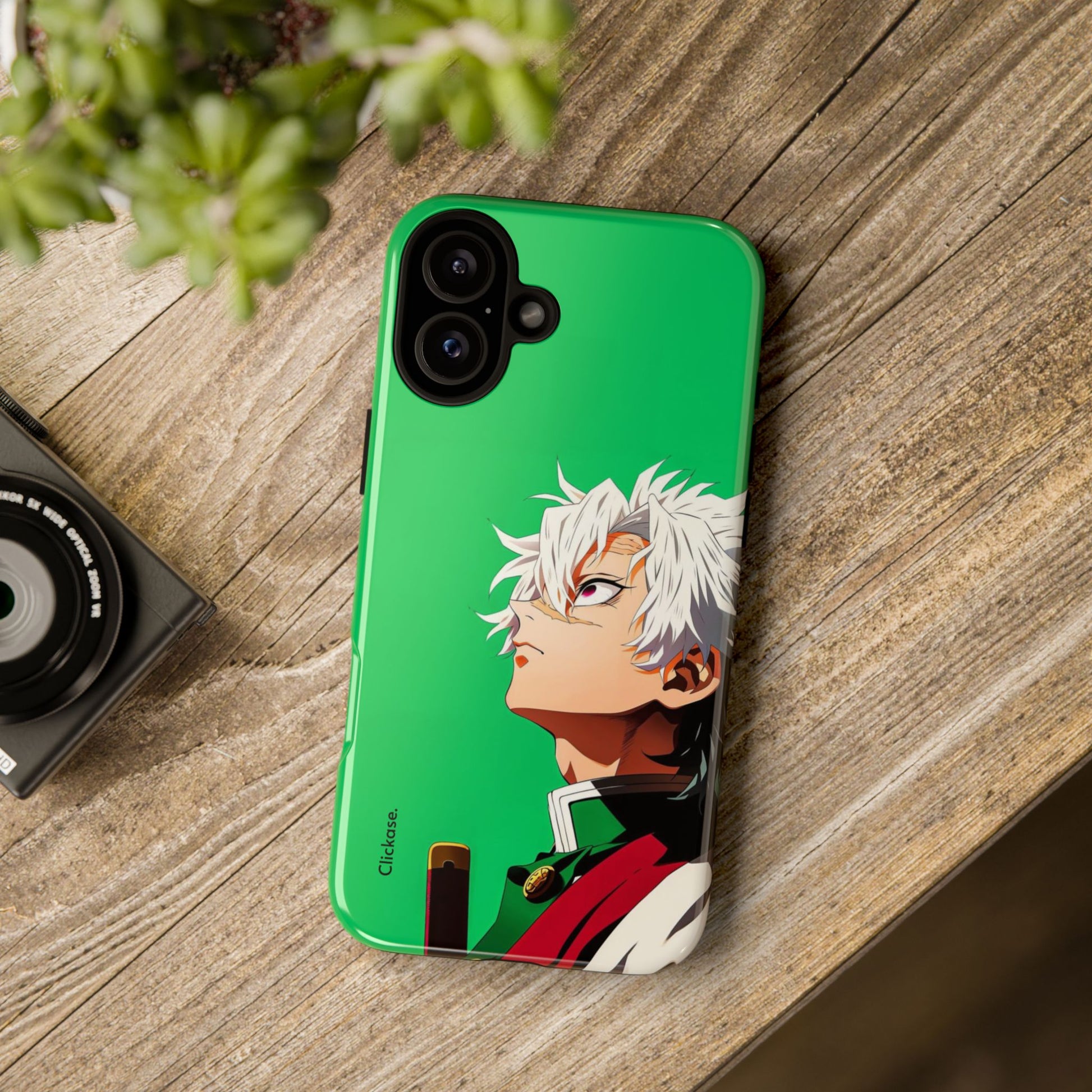 Sanemi Shinazugawa – Wind Hashira Fury Tough Phone Case by