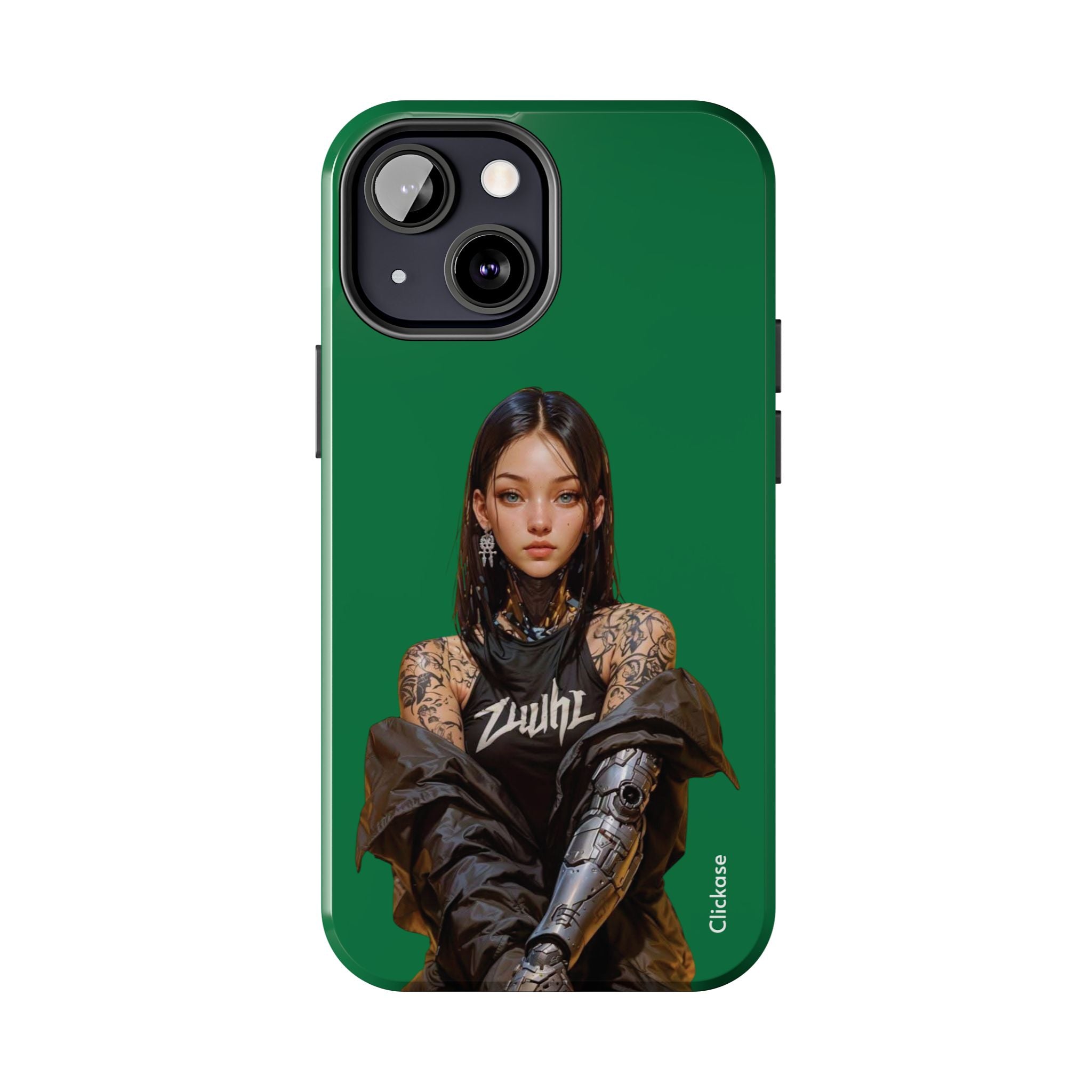 Cyber Tattoo Girl by