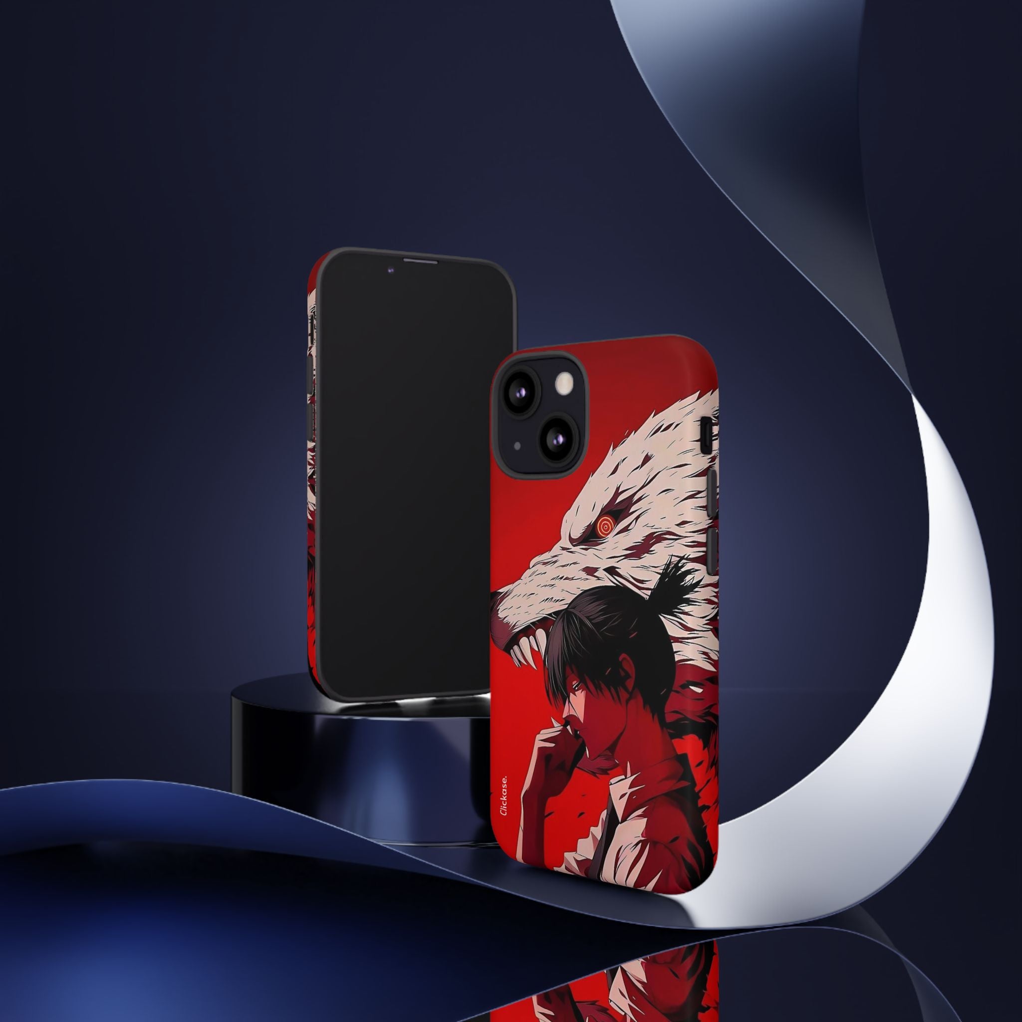 Samurai Wolf - Tough Phone Case by