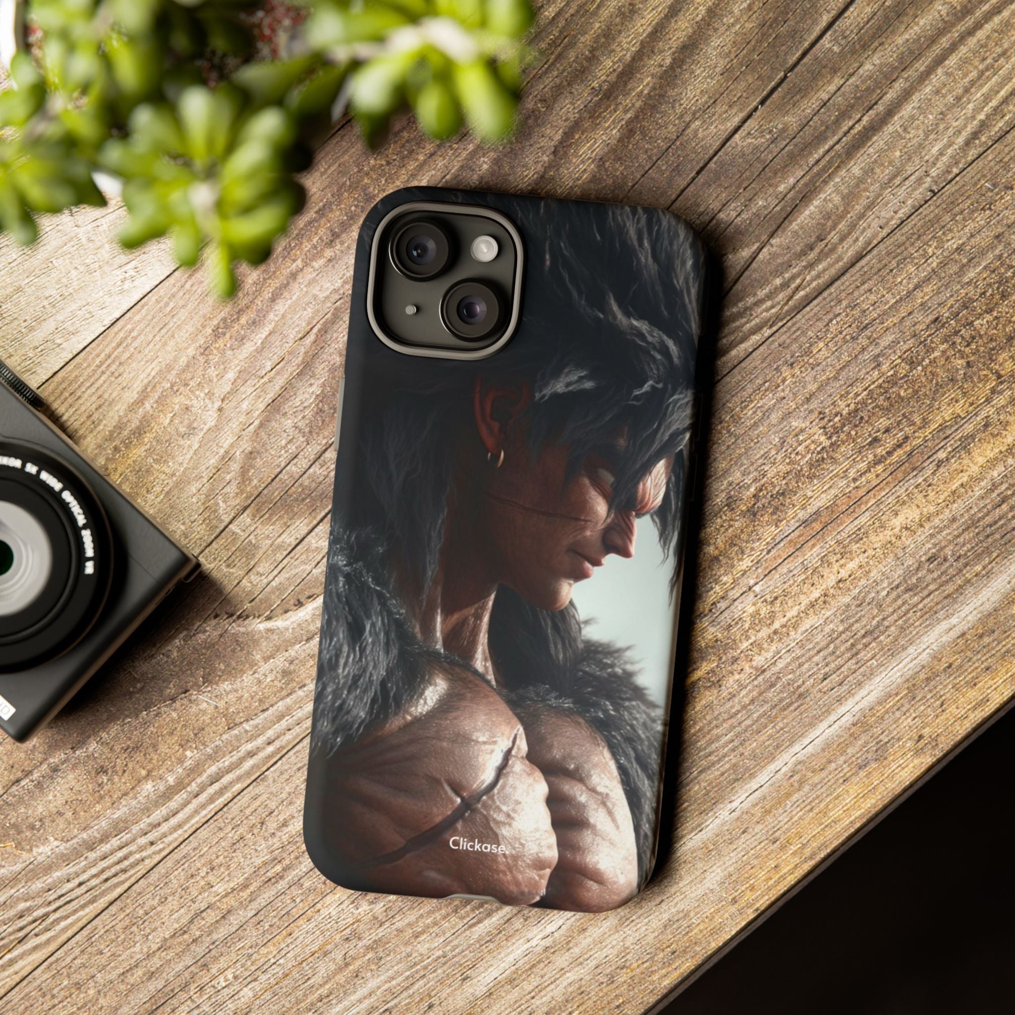 Broly Super Saiyan 4 Black – Berserker Edition Tough Phone Case by