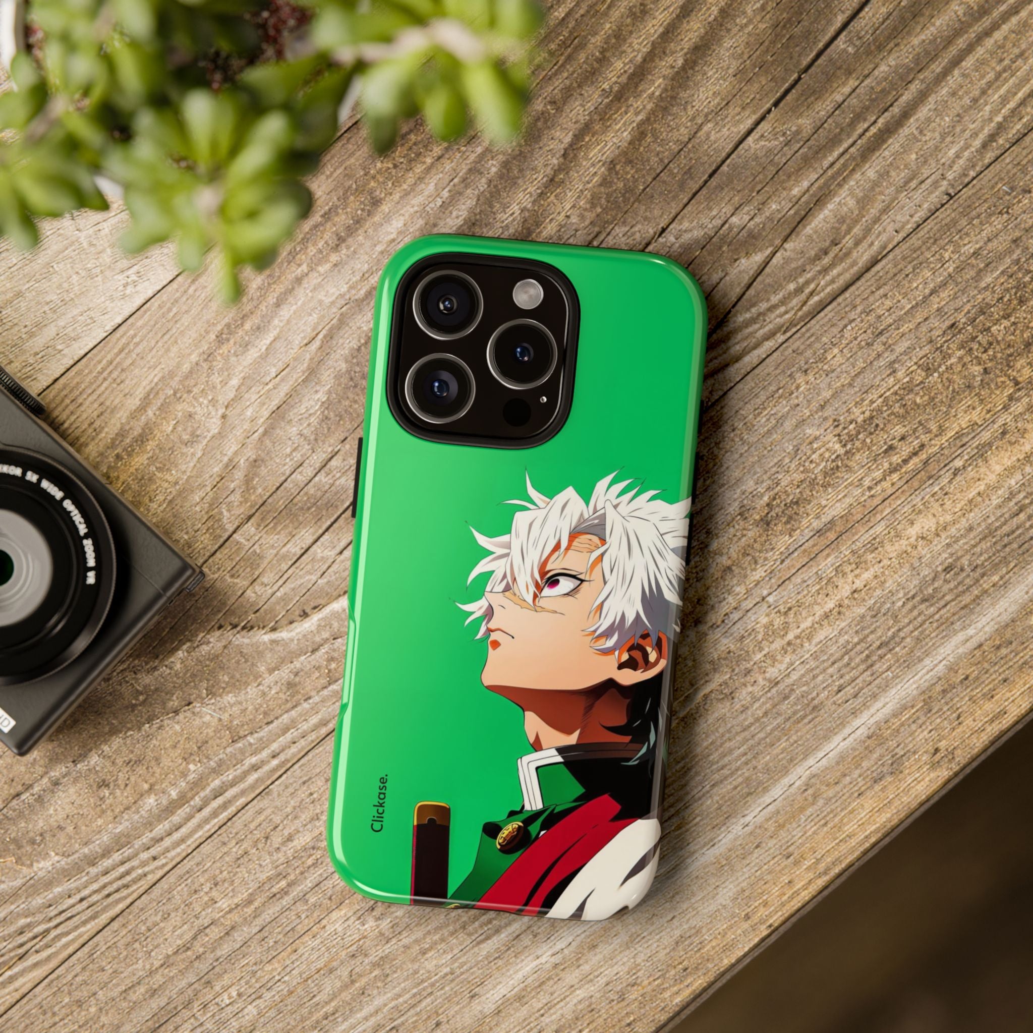 Sanemi Shinazugawa – Wind Hashira Fury Tough Phone Case by