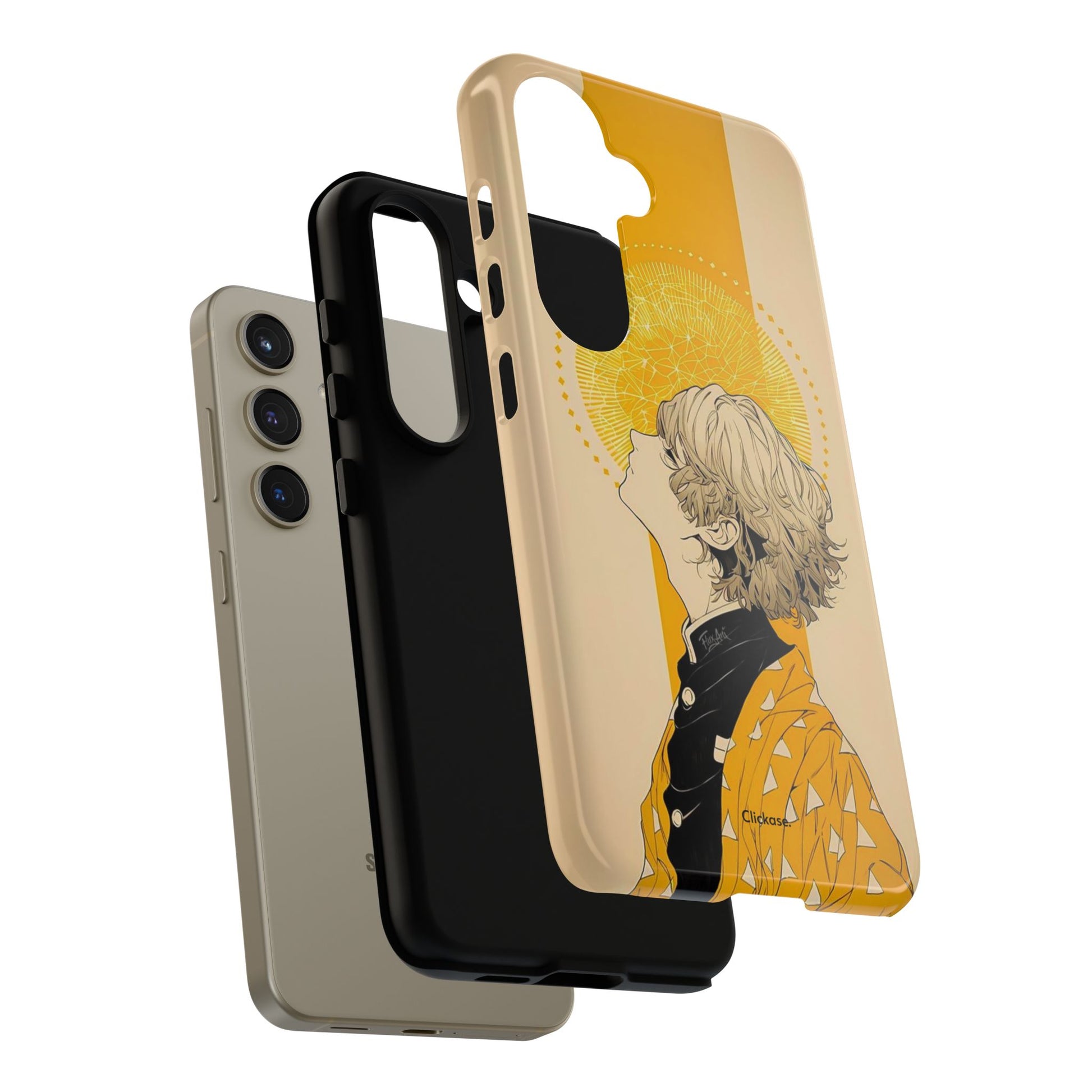 Stylish Phone Case - Artistic Tough Case for Protection, Gift for Him/Phone CaseClickase®Stylish Phone Case