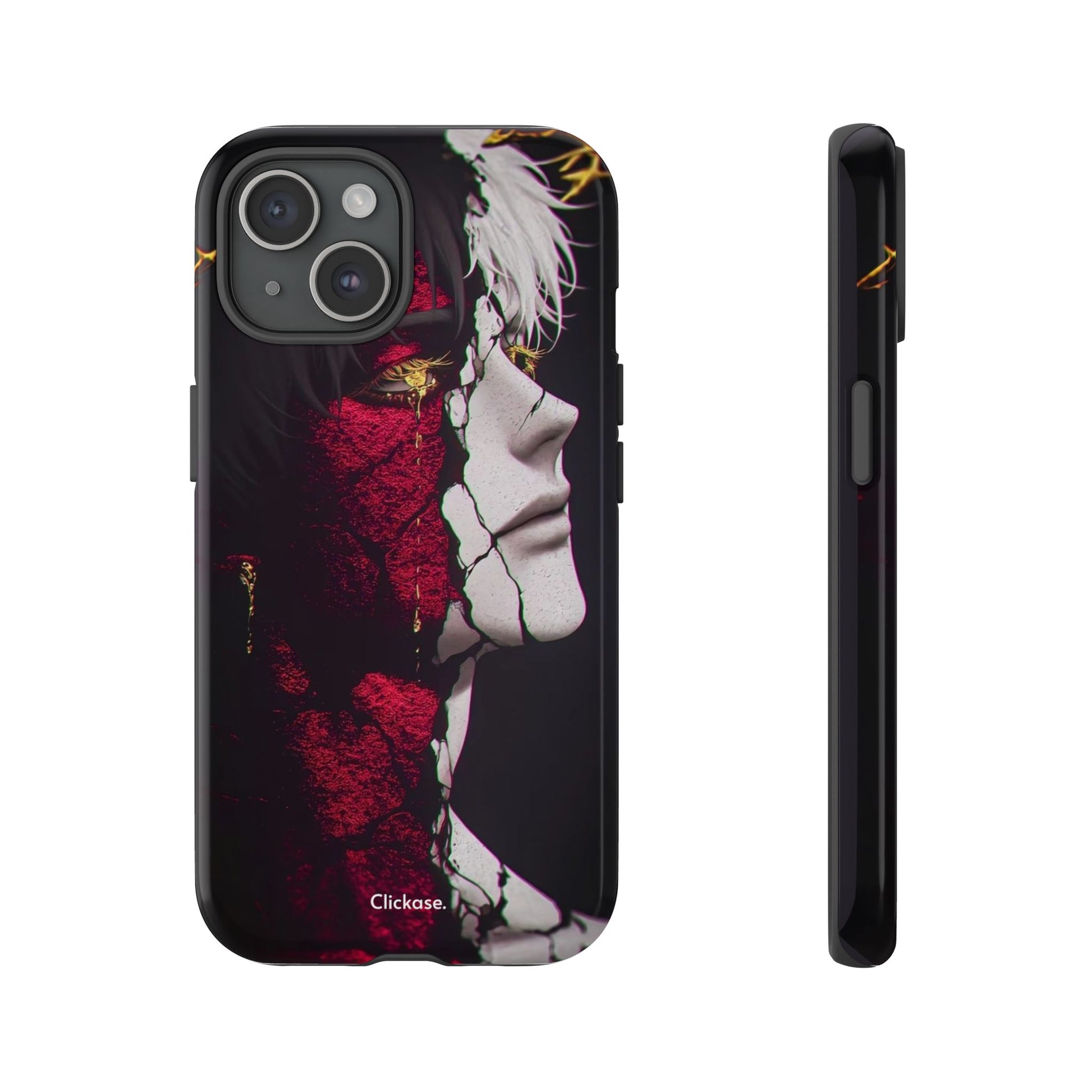 Duality Split Face Anime - Tough Phone Case by