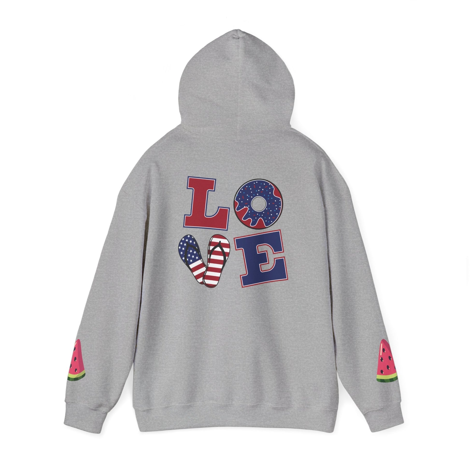 Super Dad Heart Hoodie by