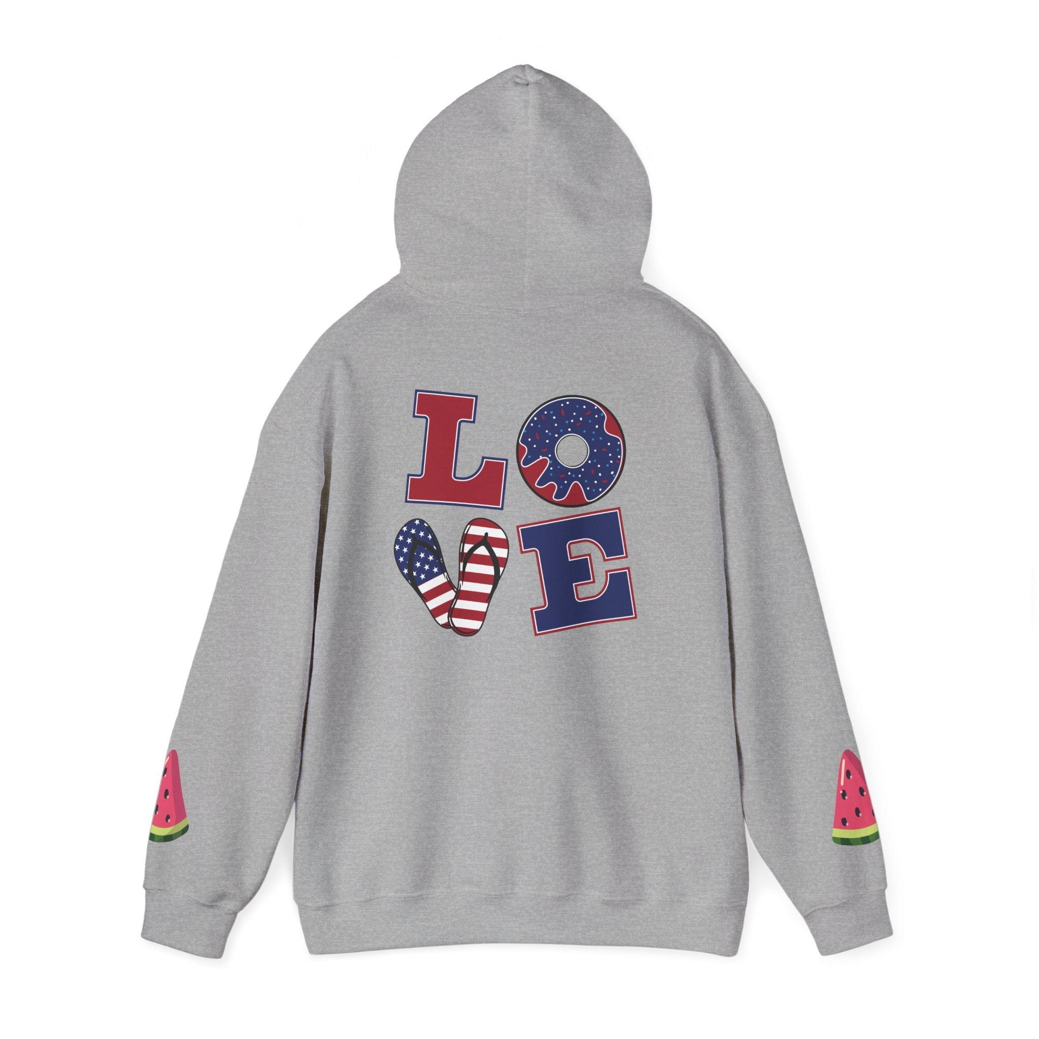 Super Dad Heart Hoodie by