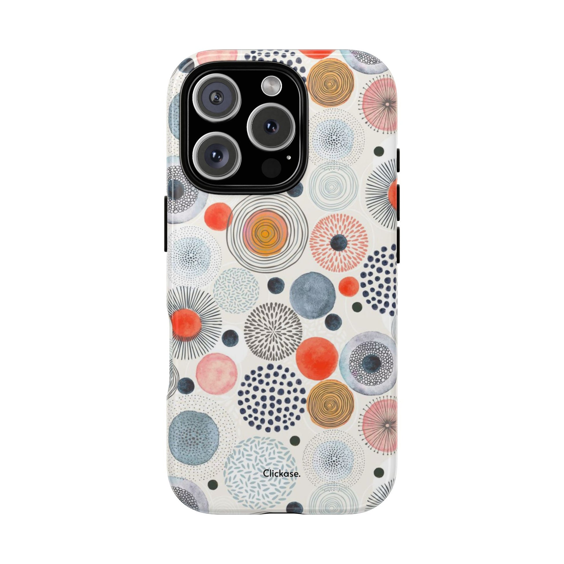 Colorful Abstract Tough Phone Case by