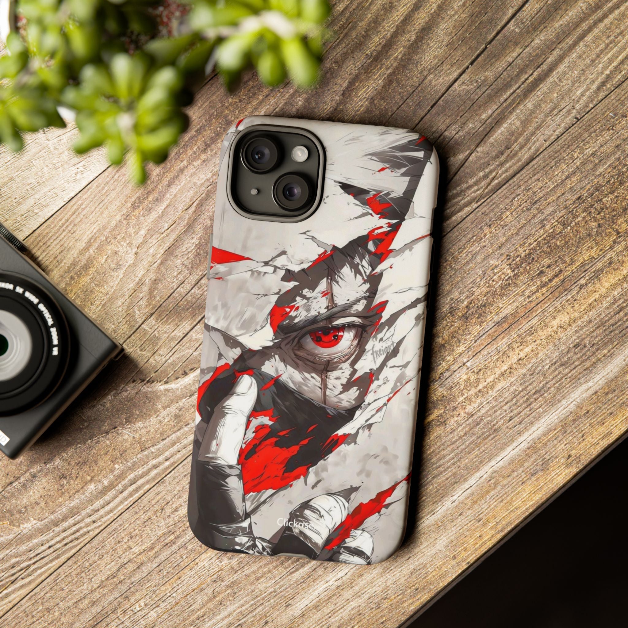 Kakashi Hatake – Sharingan Unleashed Tough Phone Case by