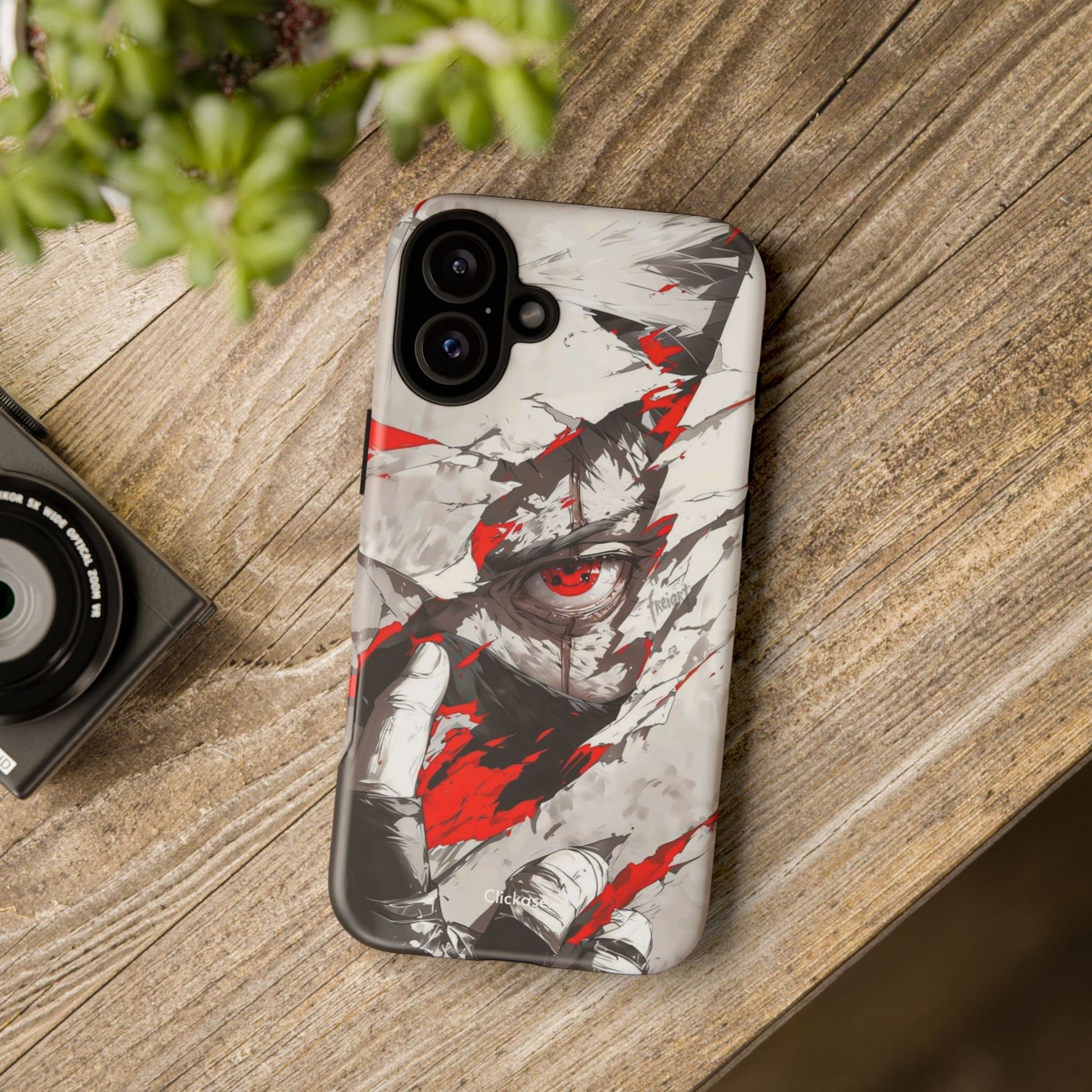 Kakashi Hatake – Sharingan Unleashed Tough Phone Case by