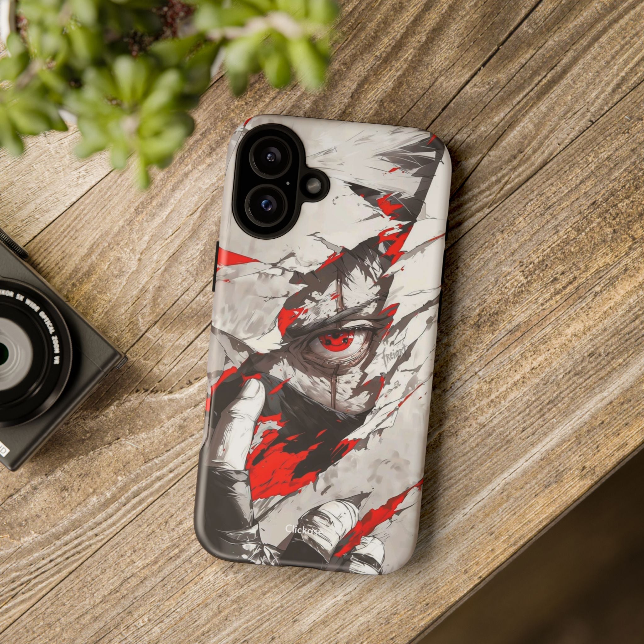 Kakashi Hatake – Sharingan Unleashed Tough Phone Case by