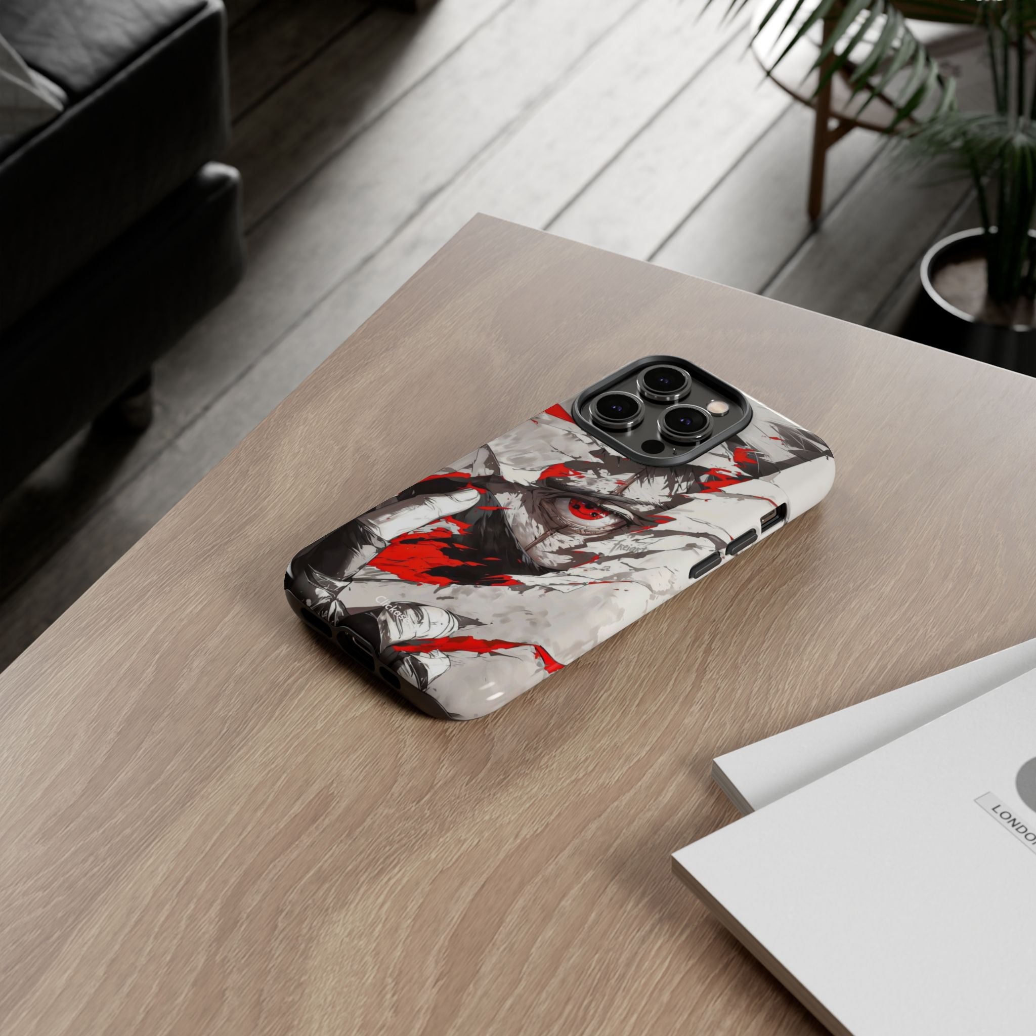 Kakashi Hatake – Sharingan Unleashed Tough Phone Case by