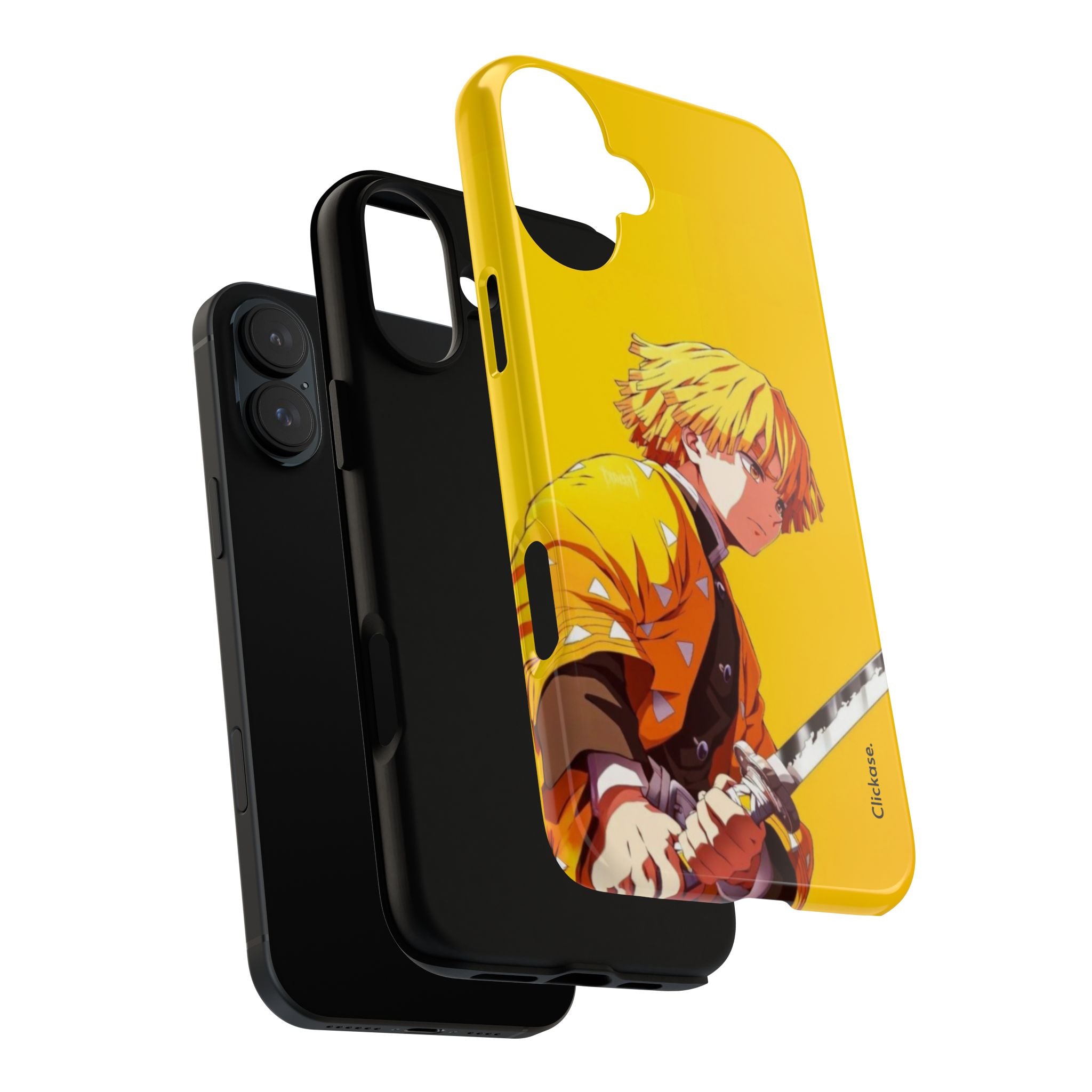 Zenitsu Agatsuma – Thunder Breathing Lightning Strike Tough Phone Case by